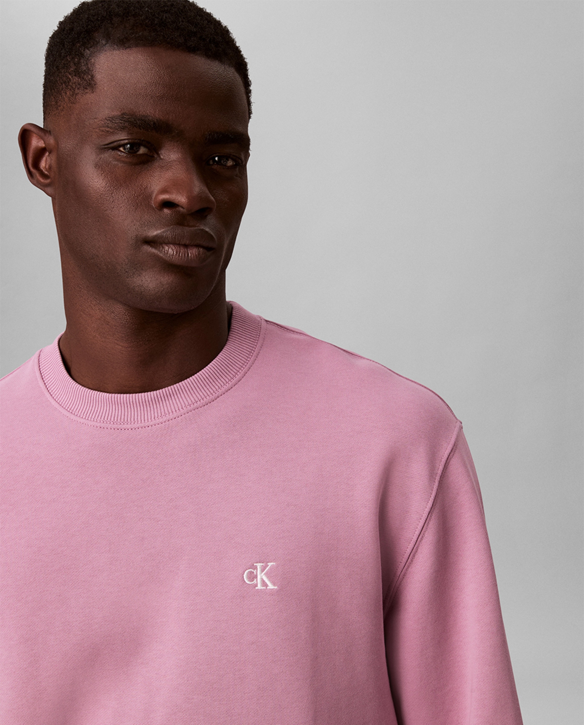 Sweatshirt com Logótipo de Monograma Lilás-3