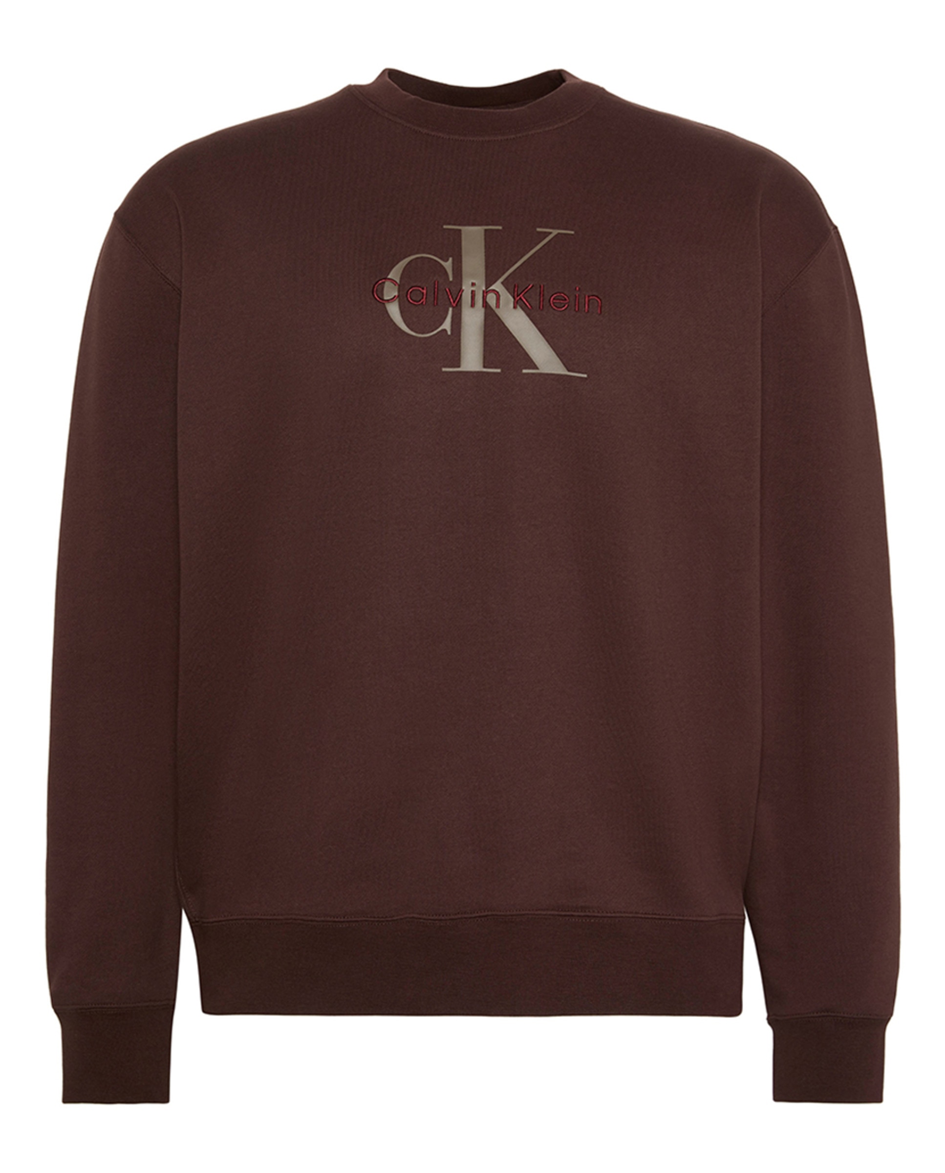 Sweatshirt com Logótipo Castanho-escuro-5