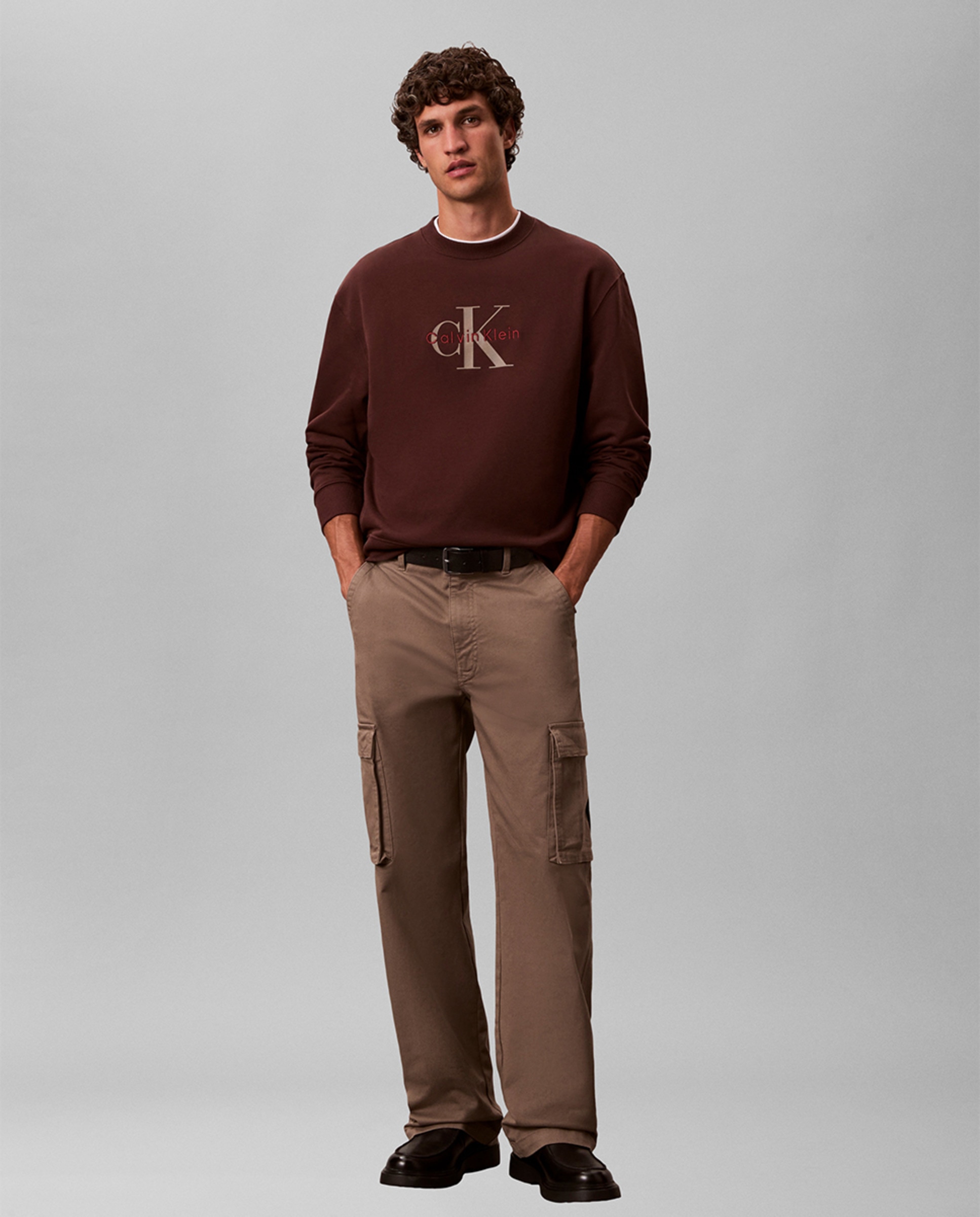 Sweatshirt com Logótipo Castanho-escuro-6