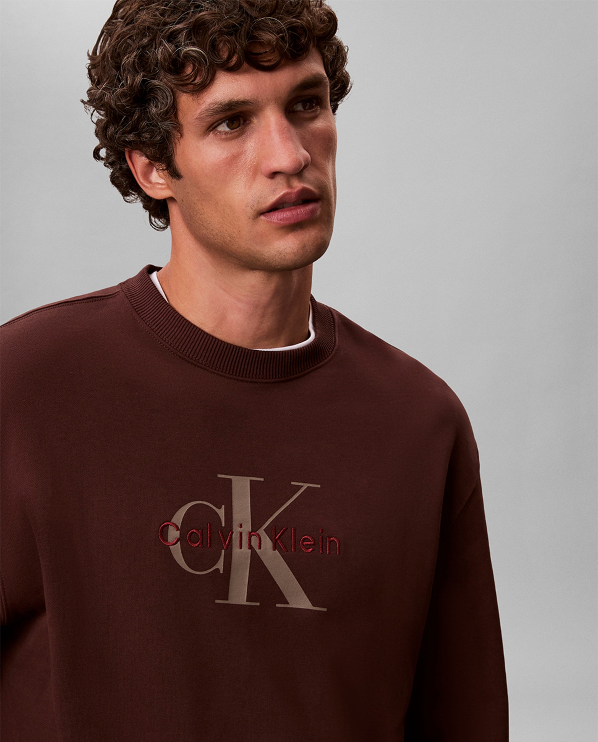 Sweatshirt com Logótipo Castanho-escuro-3