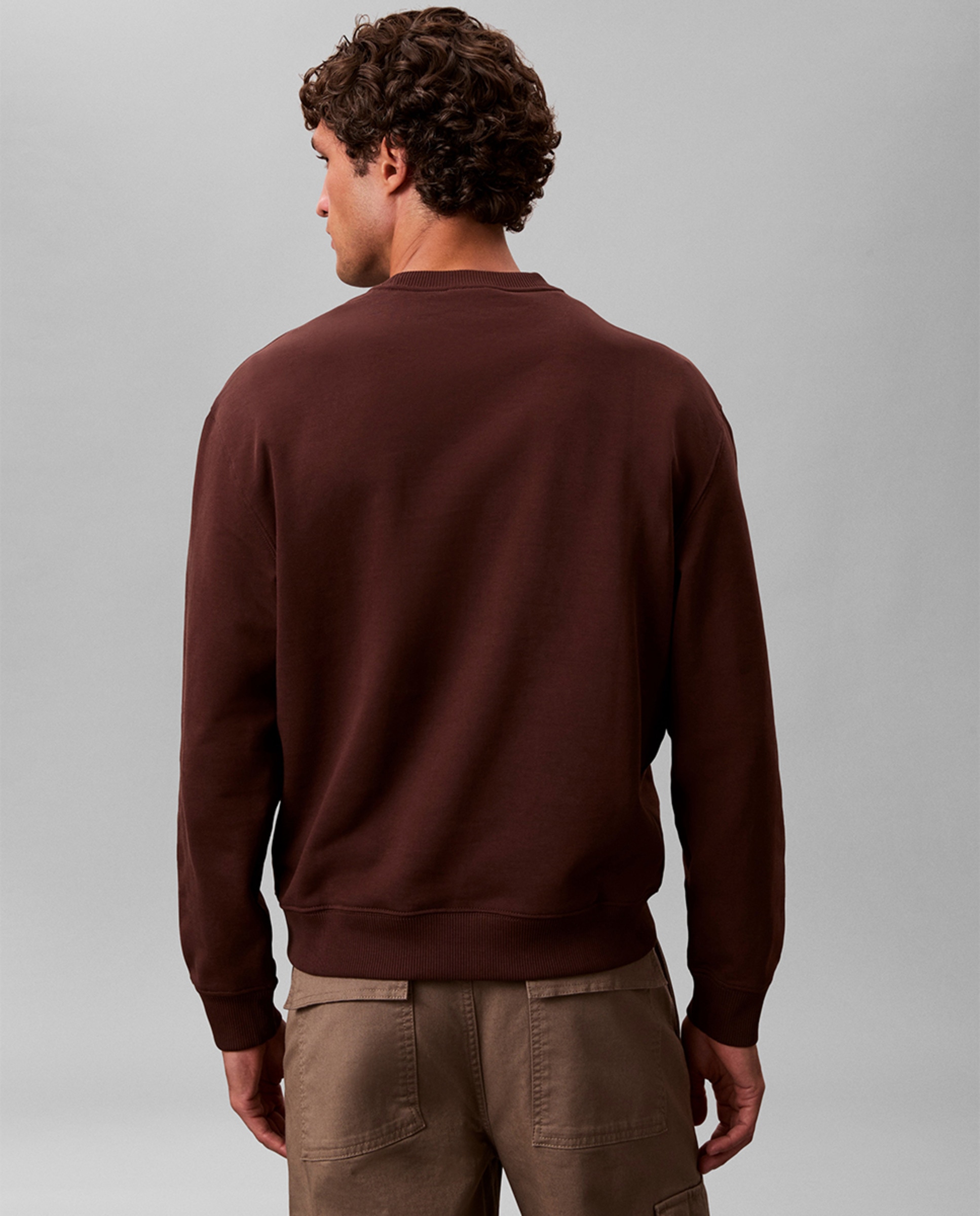 Sweatshirt com Logótipo Castanho-escuro-2