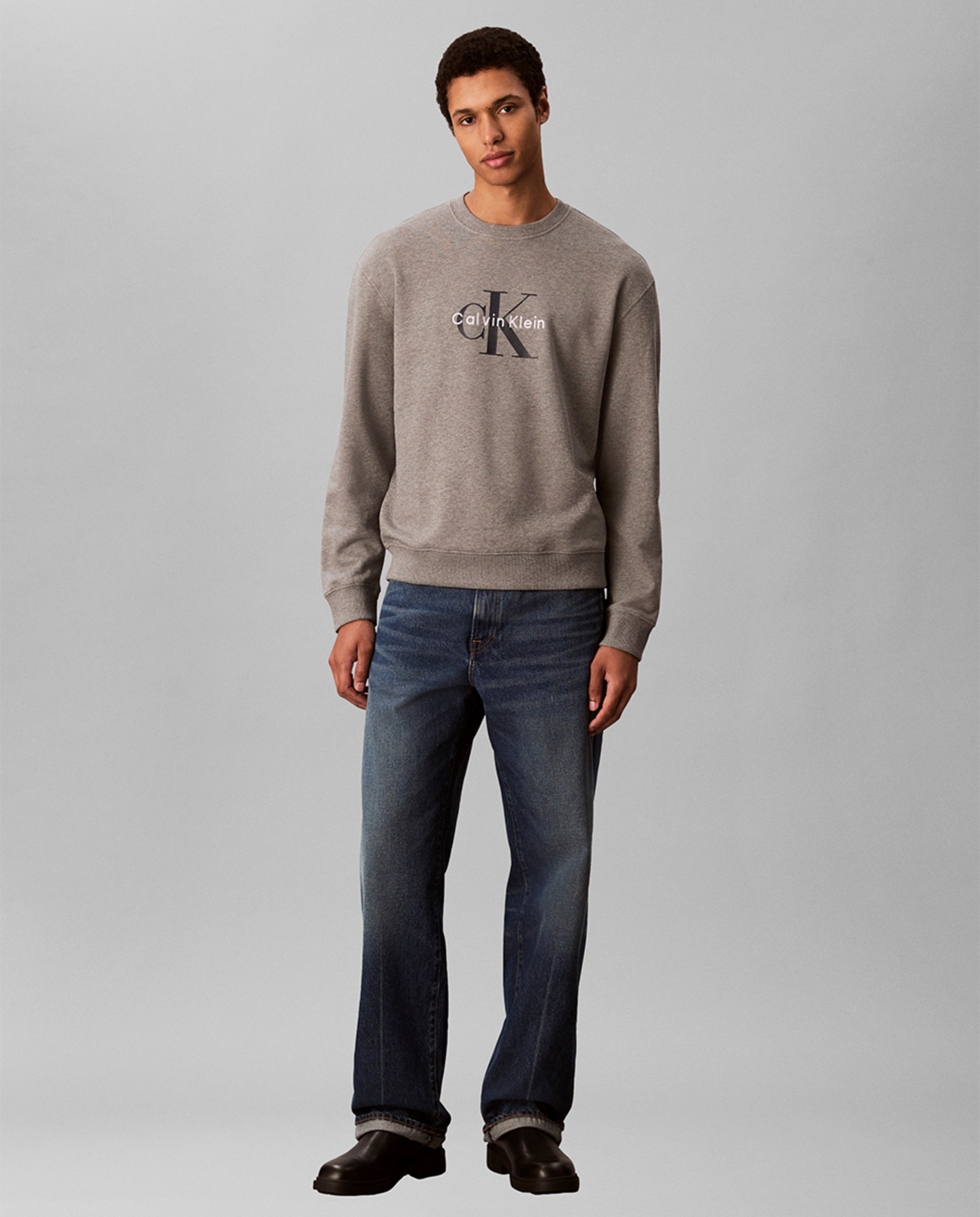 Sweatshirt com Logótipo Cinzento-6