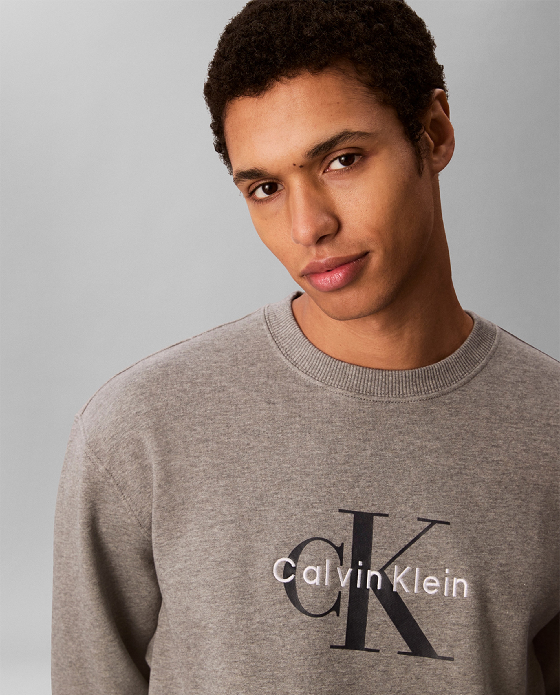 Sweatshirt com Logótipo Cinzento-3