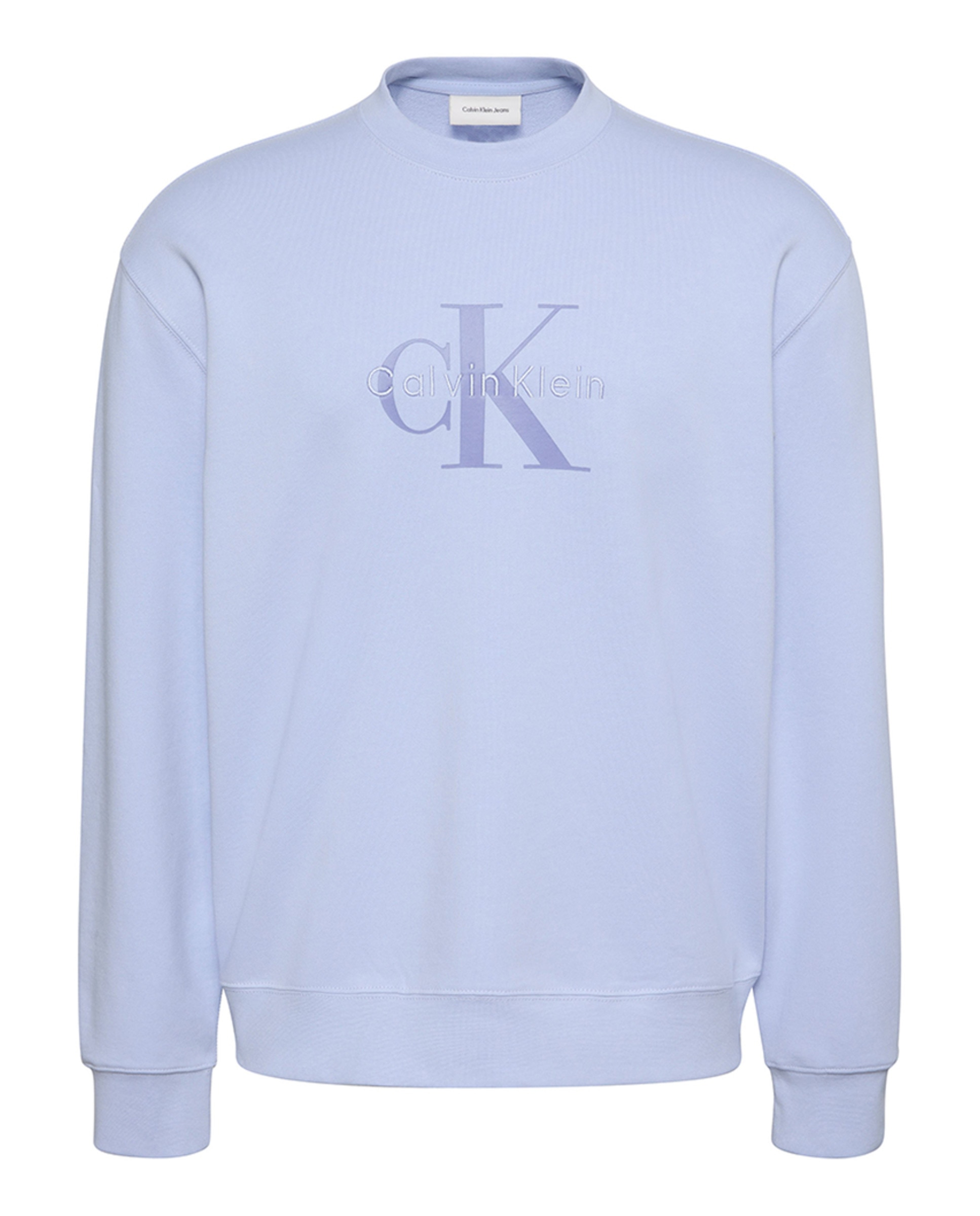 Sweatshirt com Logótipo Azul-claro-5