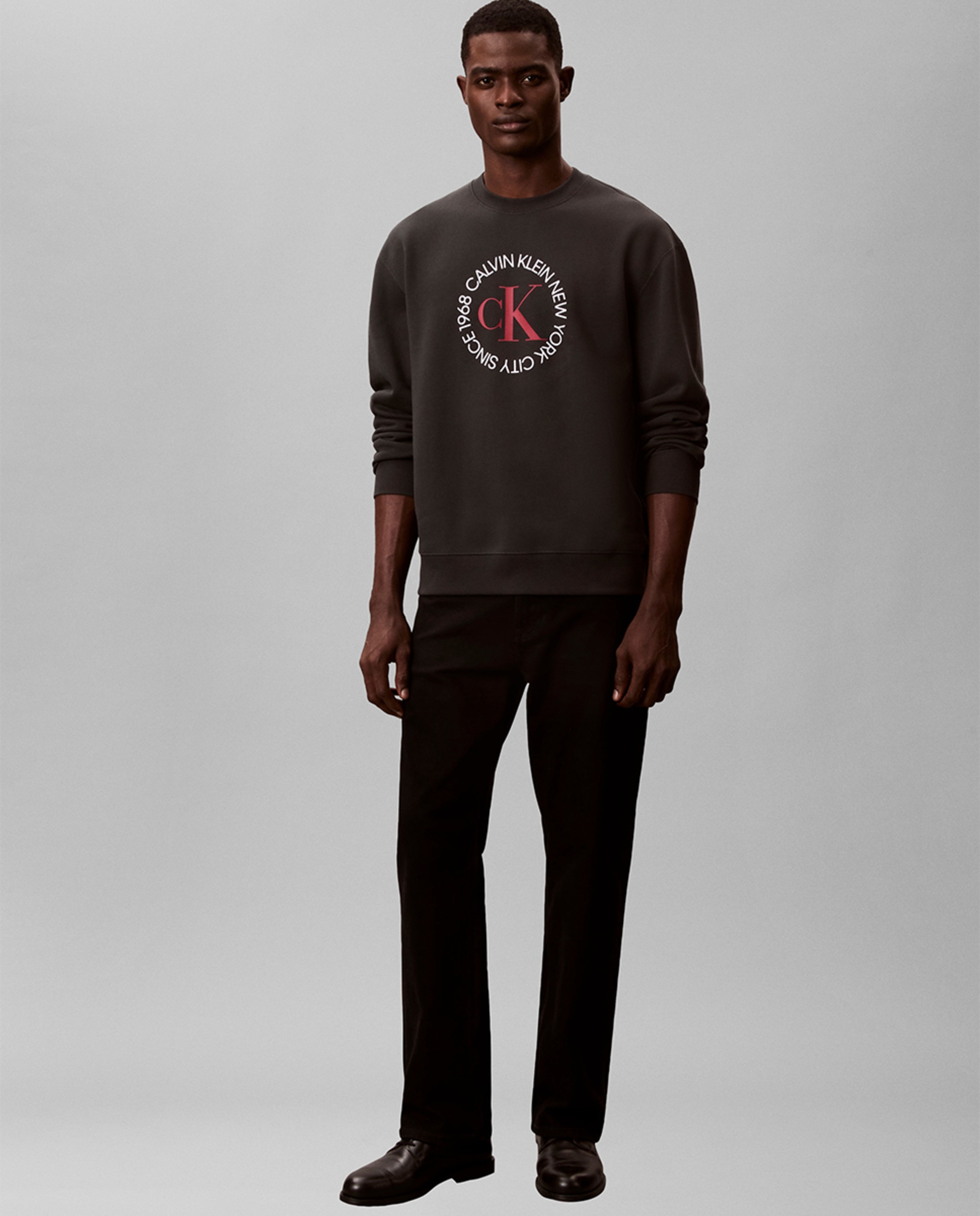 Sweatshirt com Desenho Gráfico Preto-5