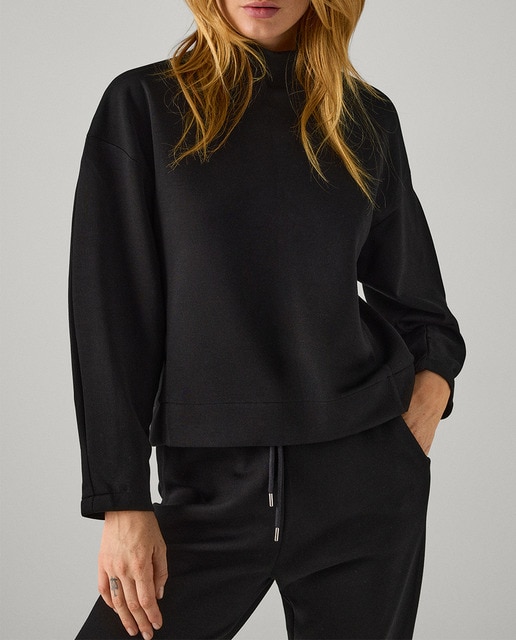 Imagen 0 de Jersey liso con cuello alto