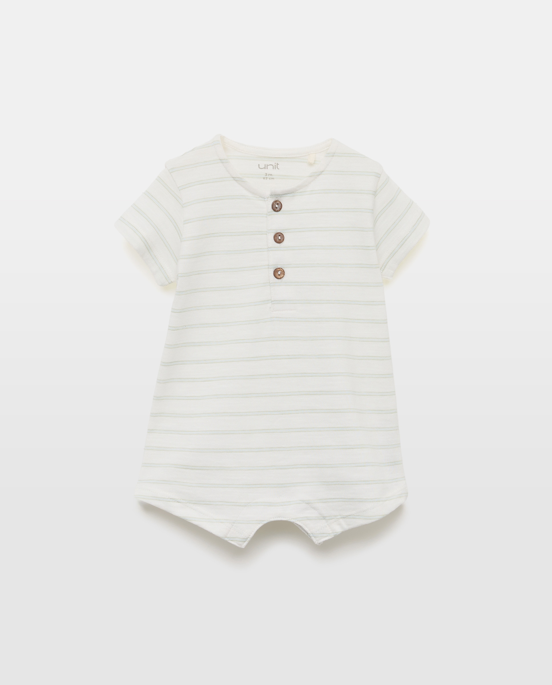 Imagen 0 de Pijama de bebé de rayas