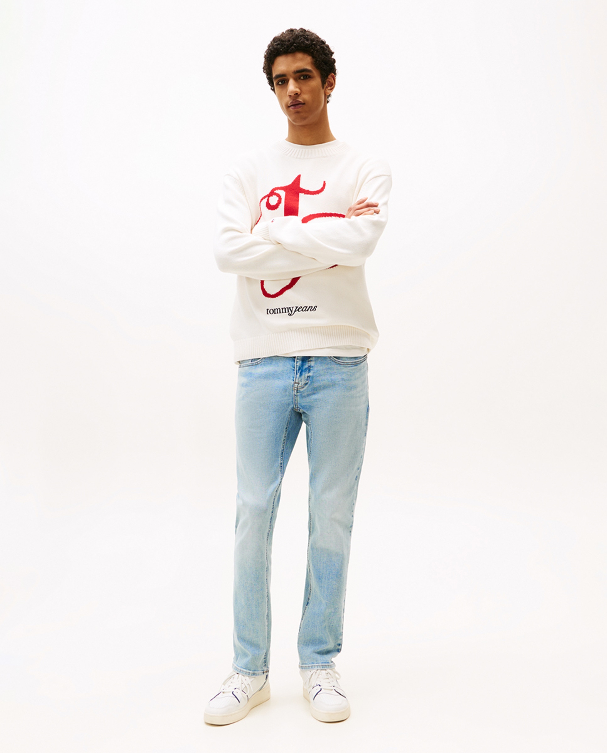 Imagem 0 de Jeans Scanton Slim Fit com Cintura Média