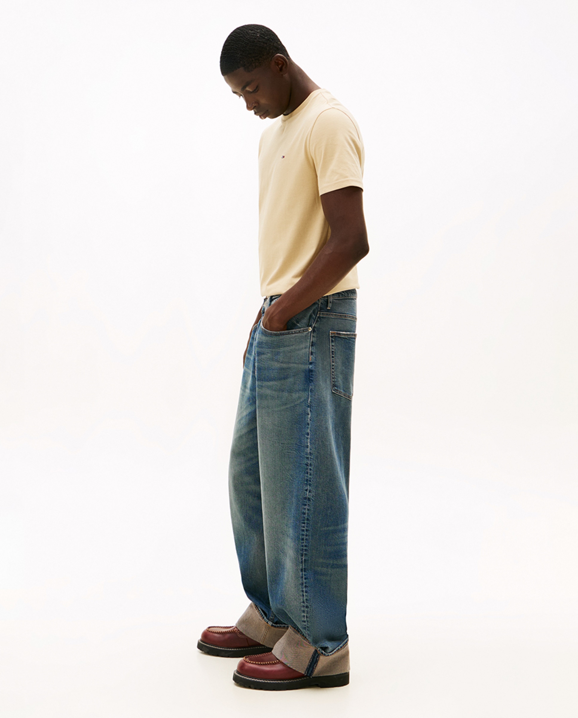 Jeans Theo Baggy Fit Azul-5