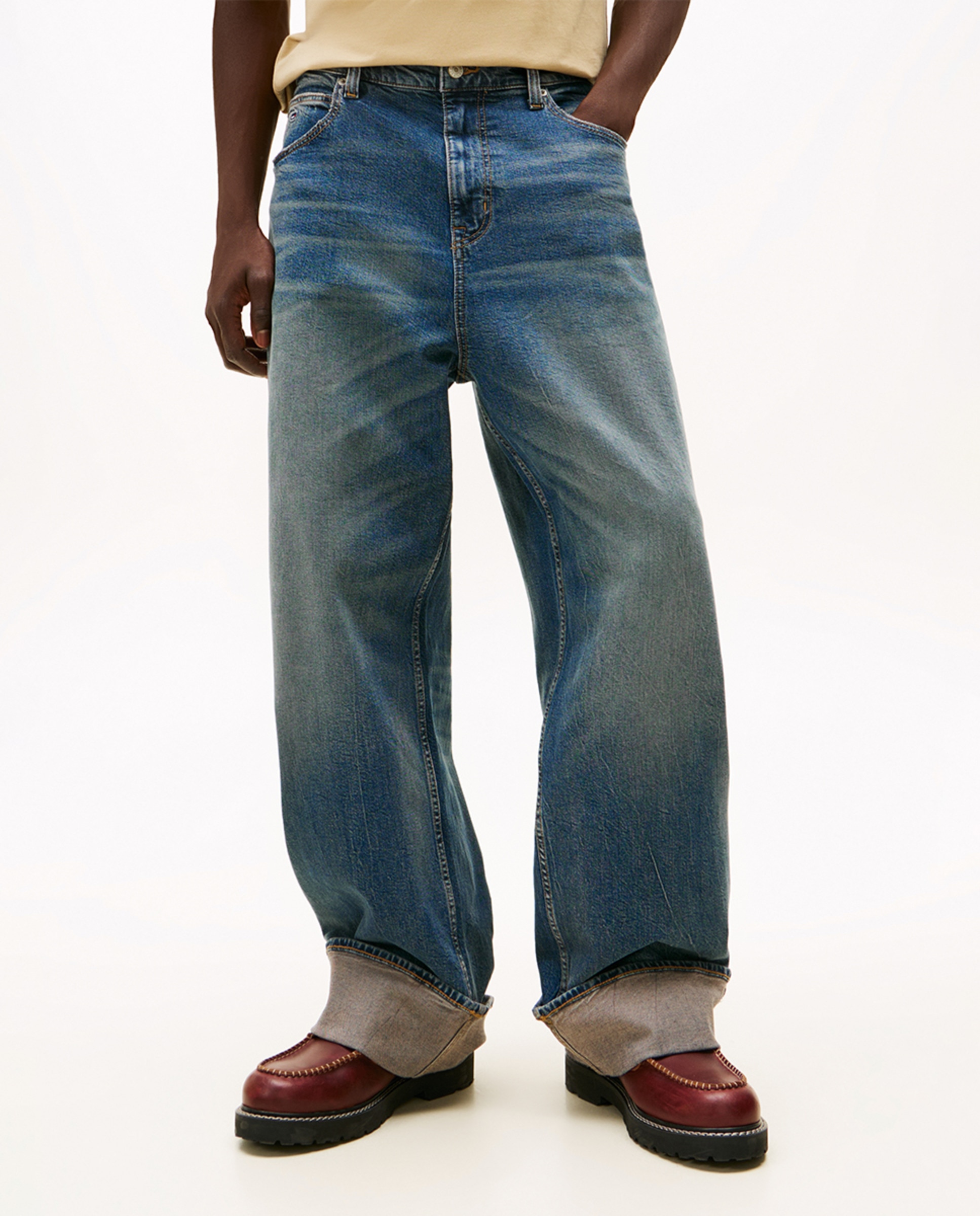 Jeans Theo Baggy Fit Azul-2