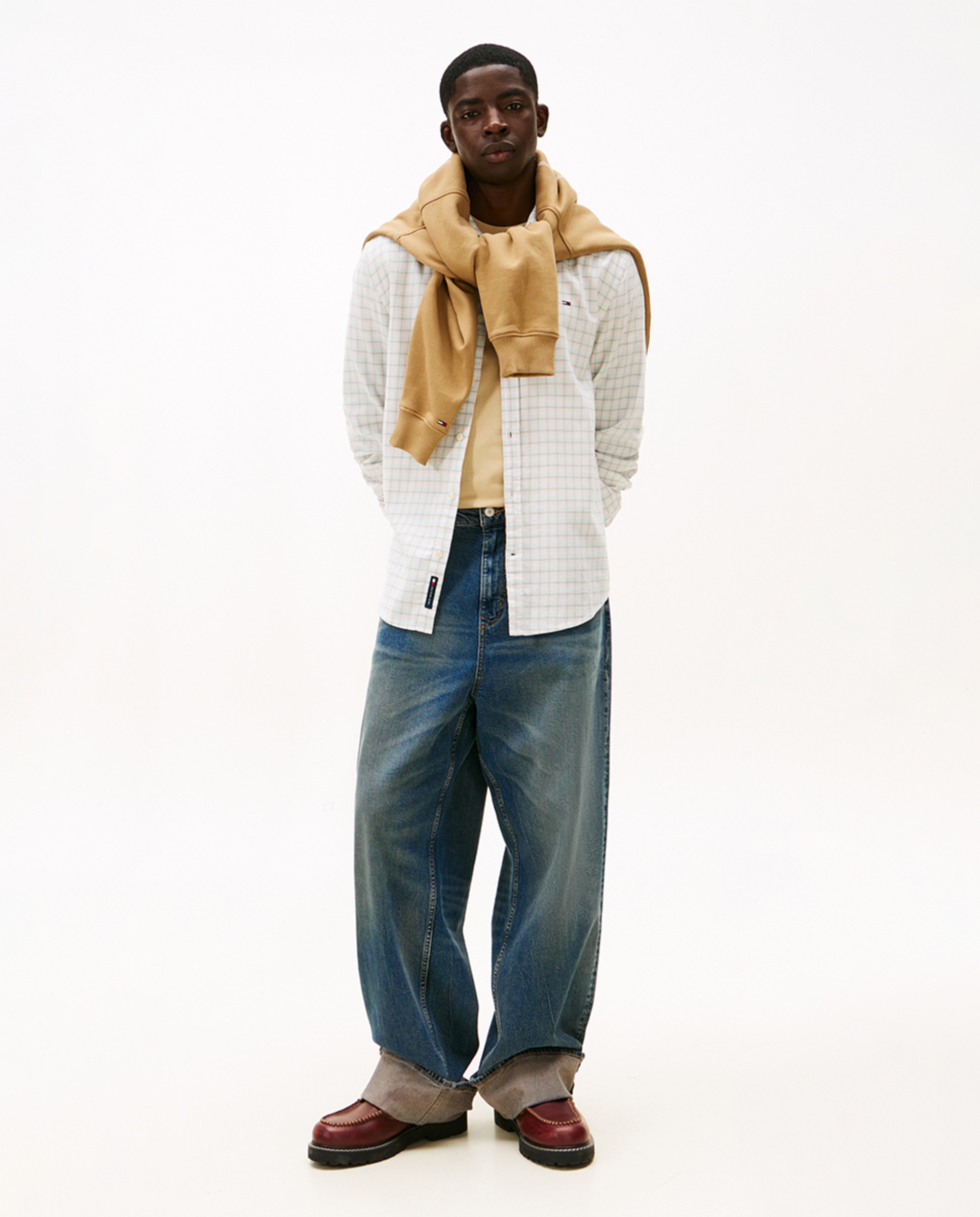 Jeans Theo Baggy Fit Azul-1