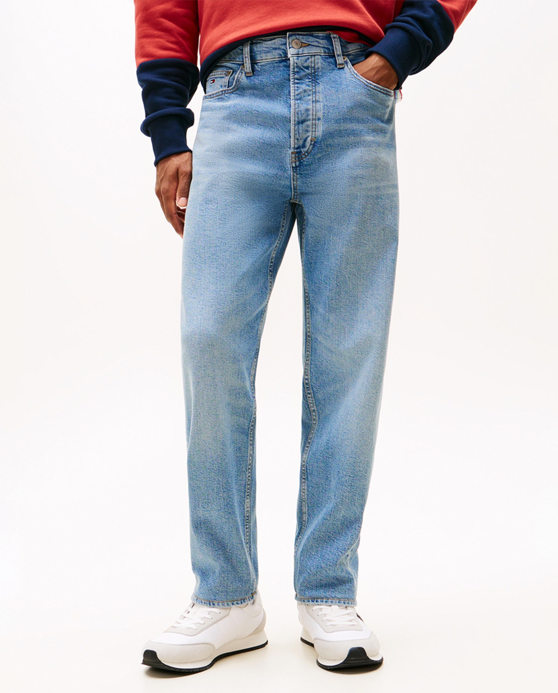 Jeans Sonny Straight Tapered Fit Azul-claro-2