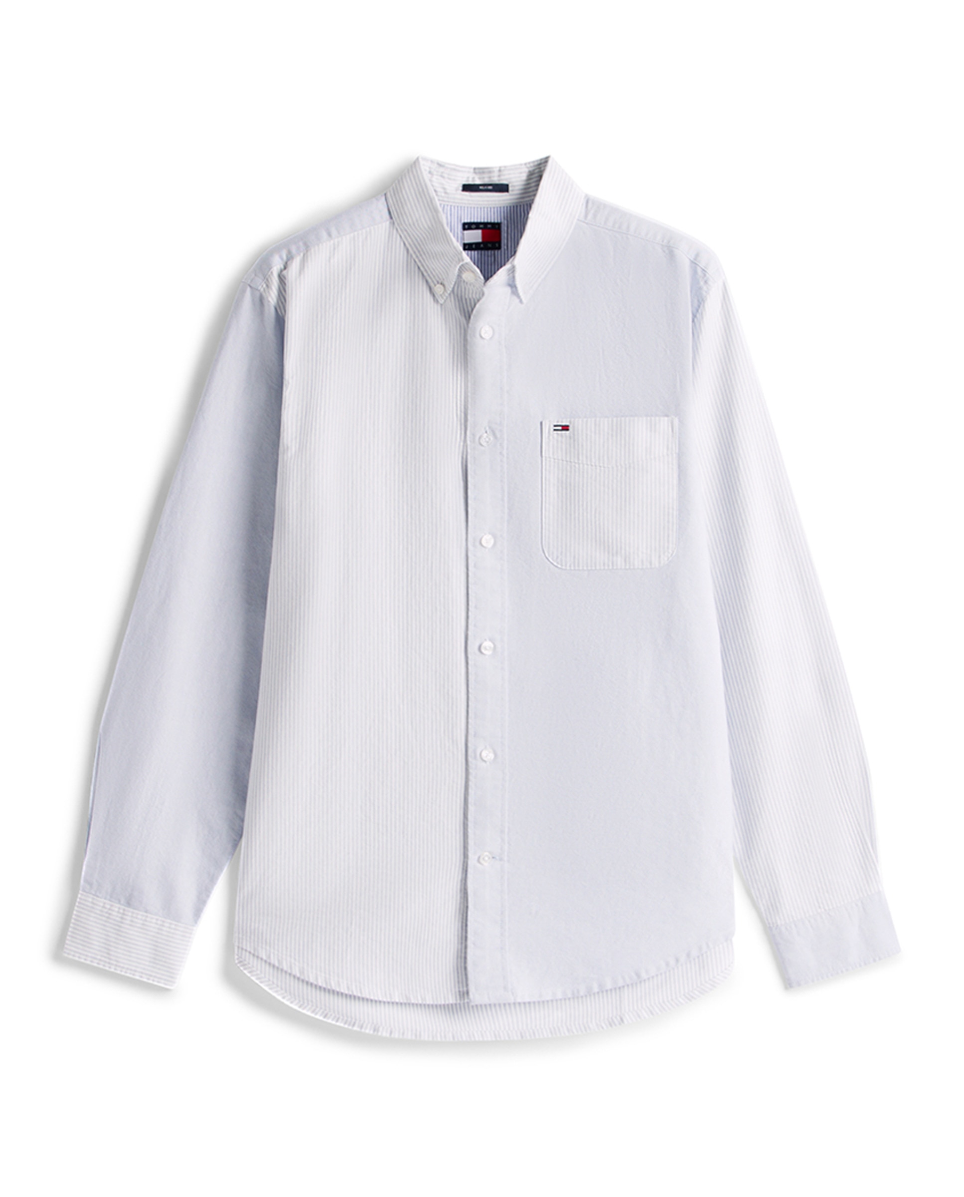 Camisa Oxford Relaxed Fit Azul-claro-4