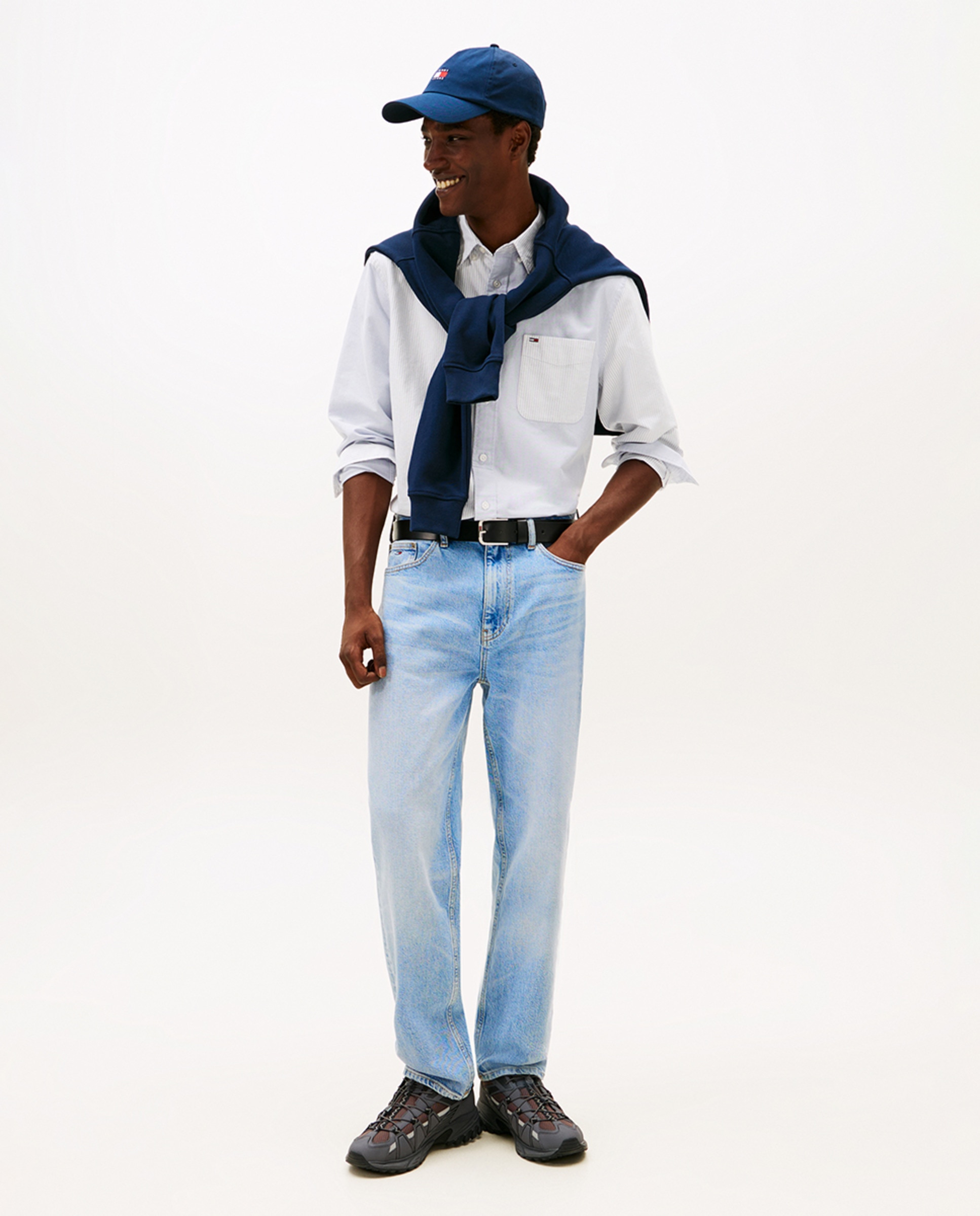 Camisa Oxford Relaxed Fit Azul-claro-5
