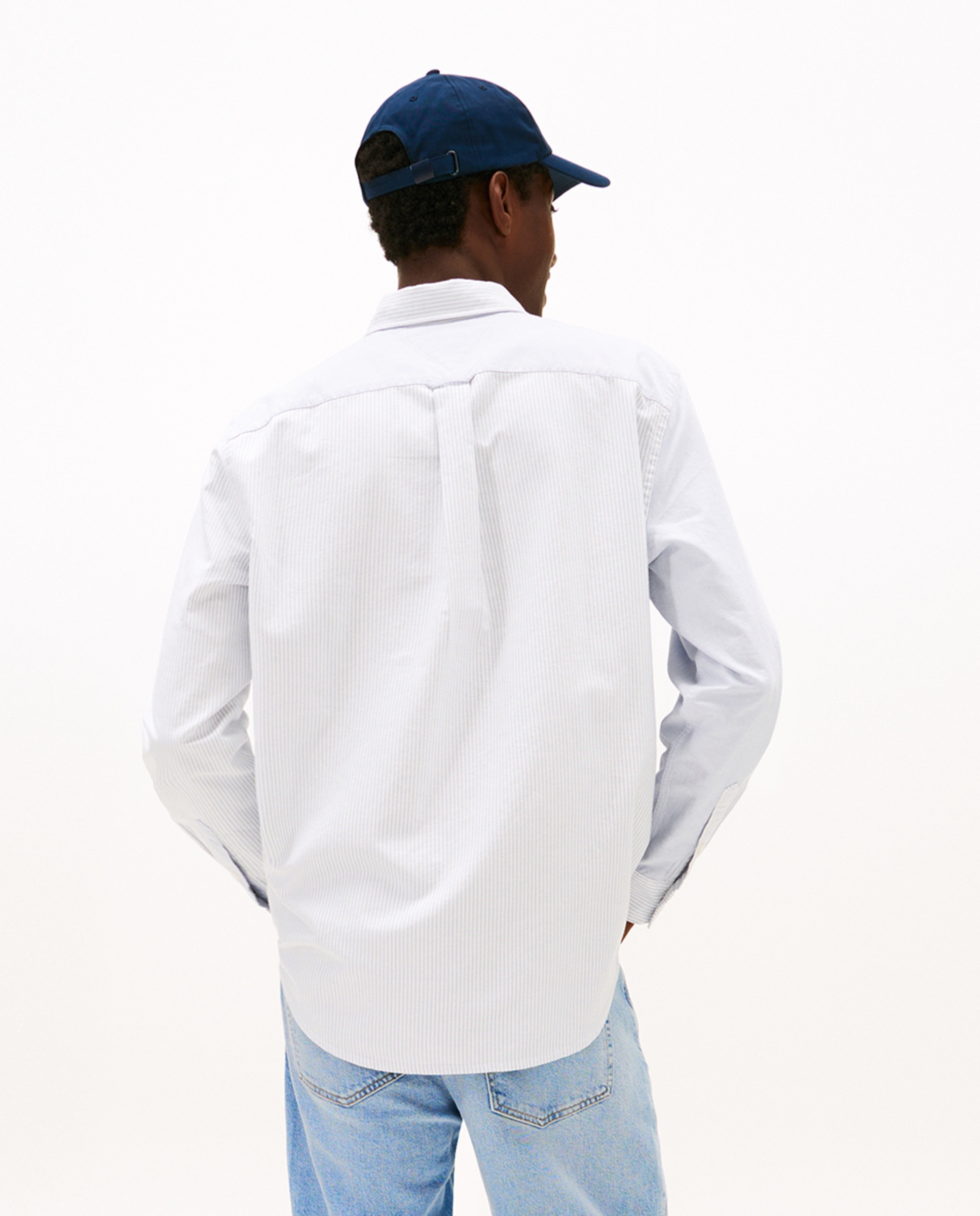 Camisa Oxford Relaxed Fit Azul-claro-2