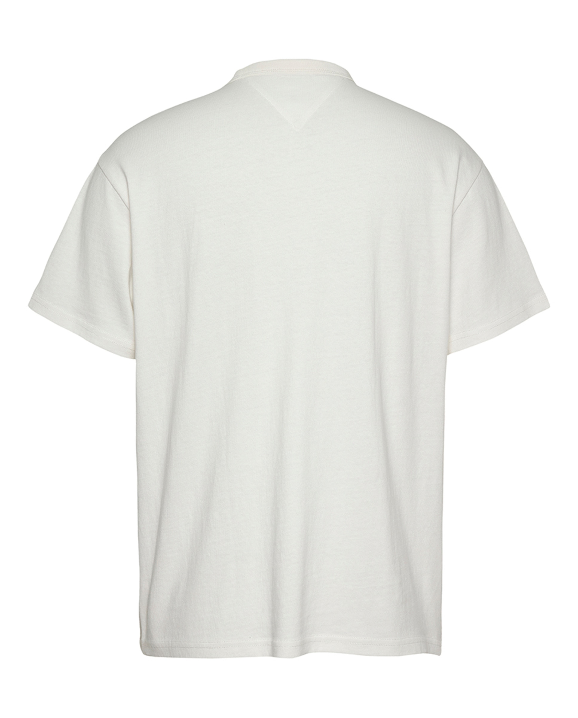 T-shirt Relaxed Fit com Manga Curta Branco-5