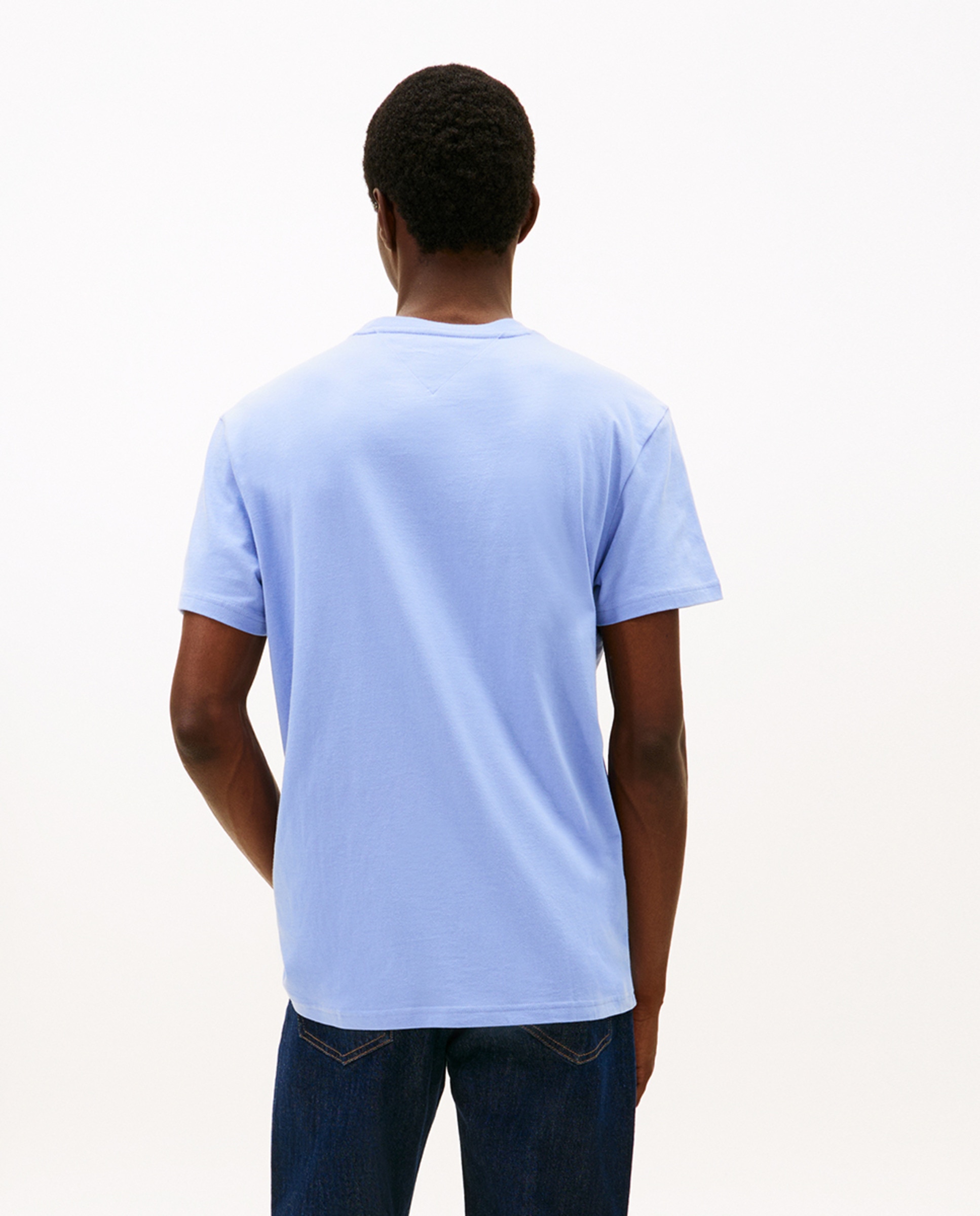 T-shirt Regular Fit de Manga Curta Azul-claro-2