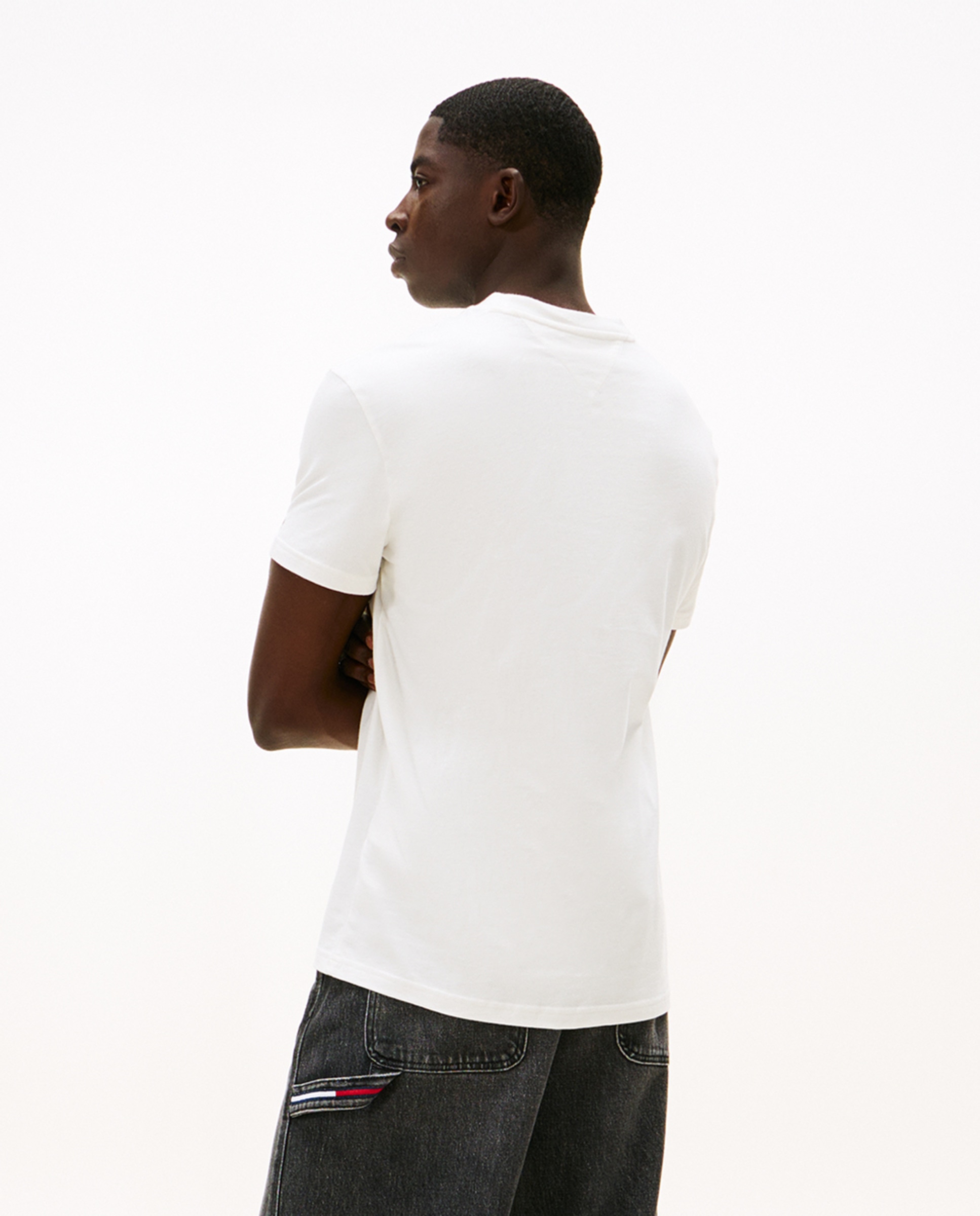 T-shirt Regular Fit de Manga Curta Branco-2