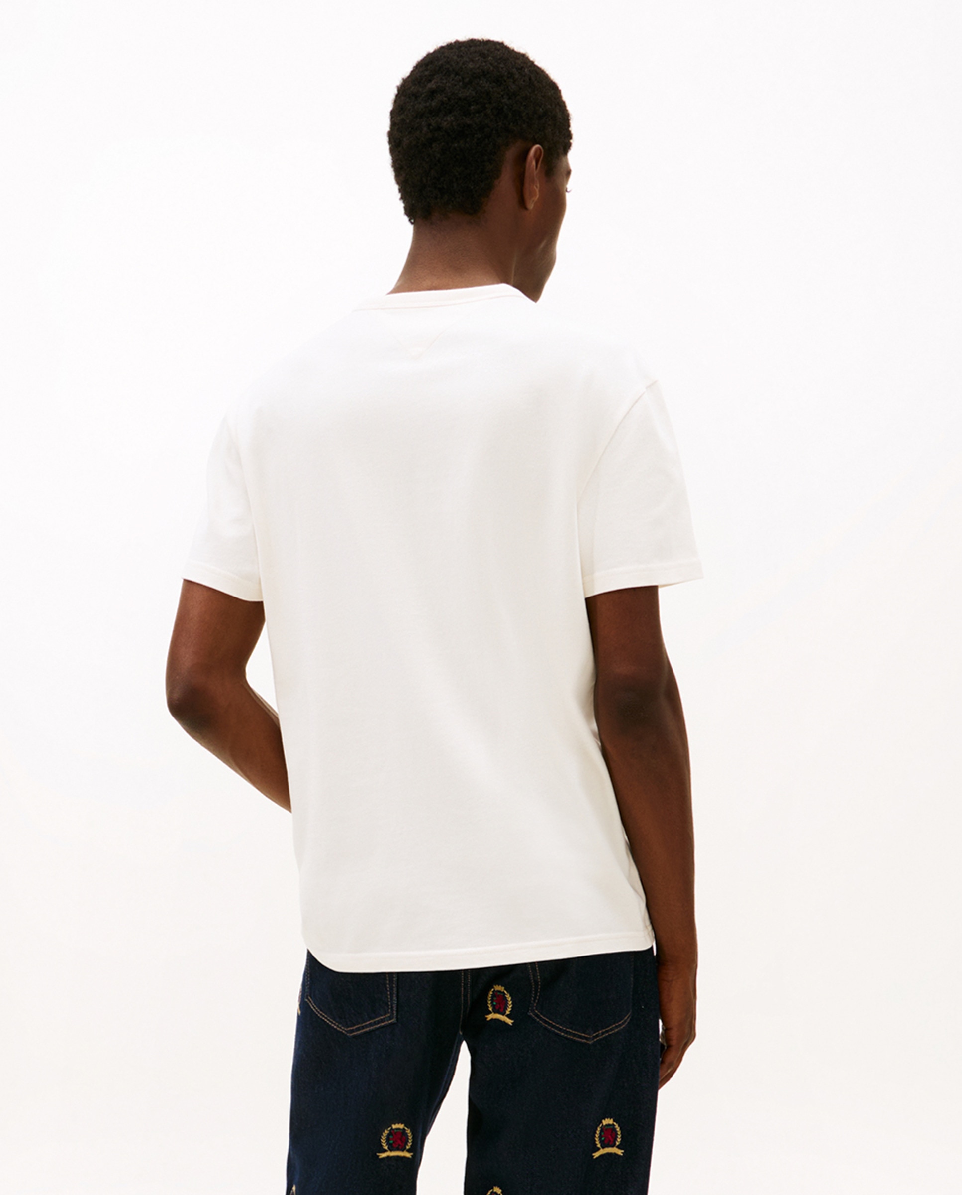 T-shirt Regular Fit de Manga Curta Cru-2