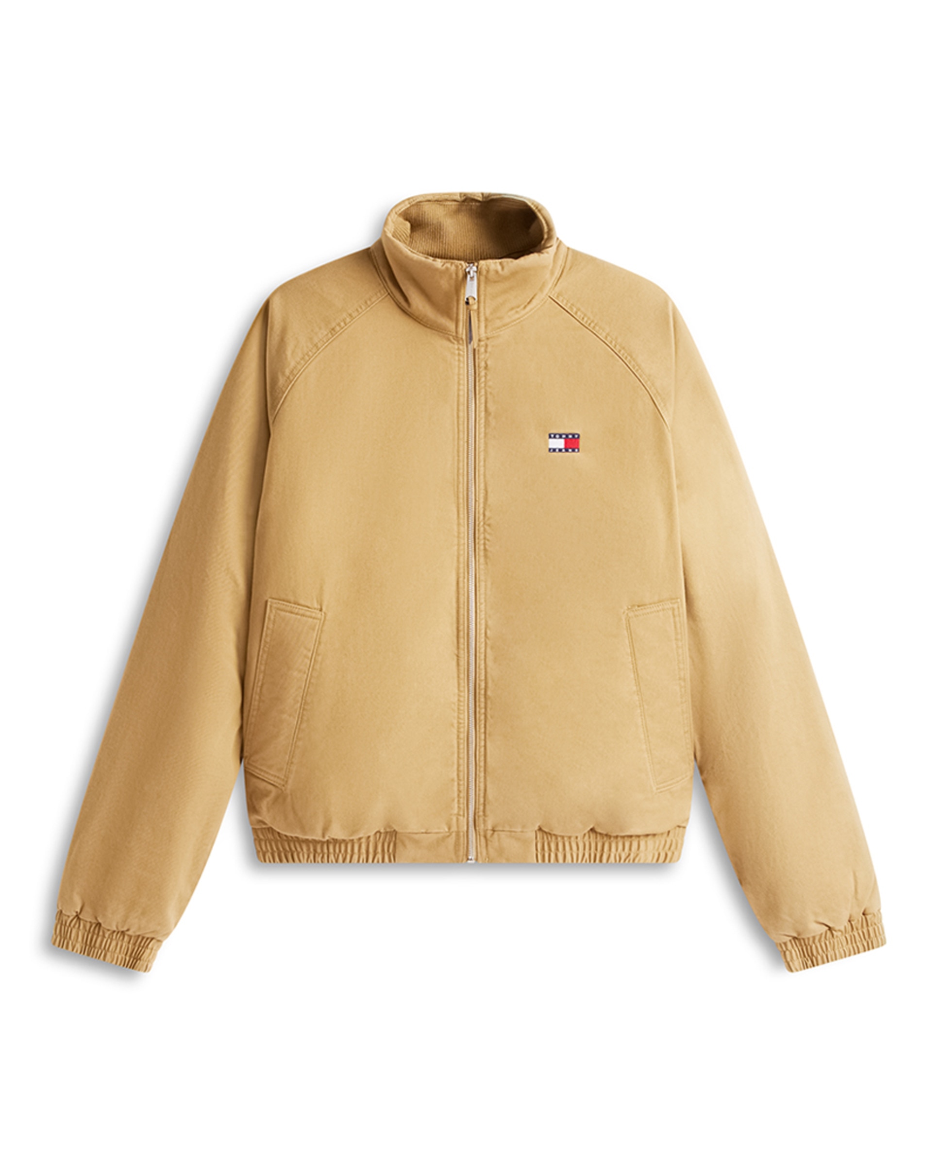 Casaco Tipo Blusão Bomber Relaxed Fit Castanho-claro-5