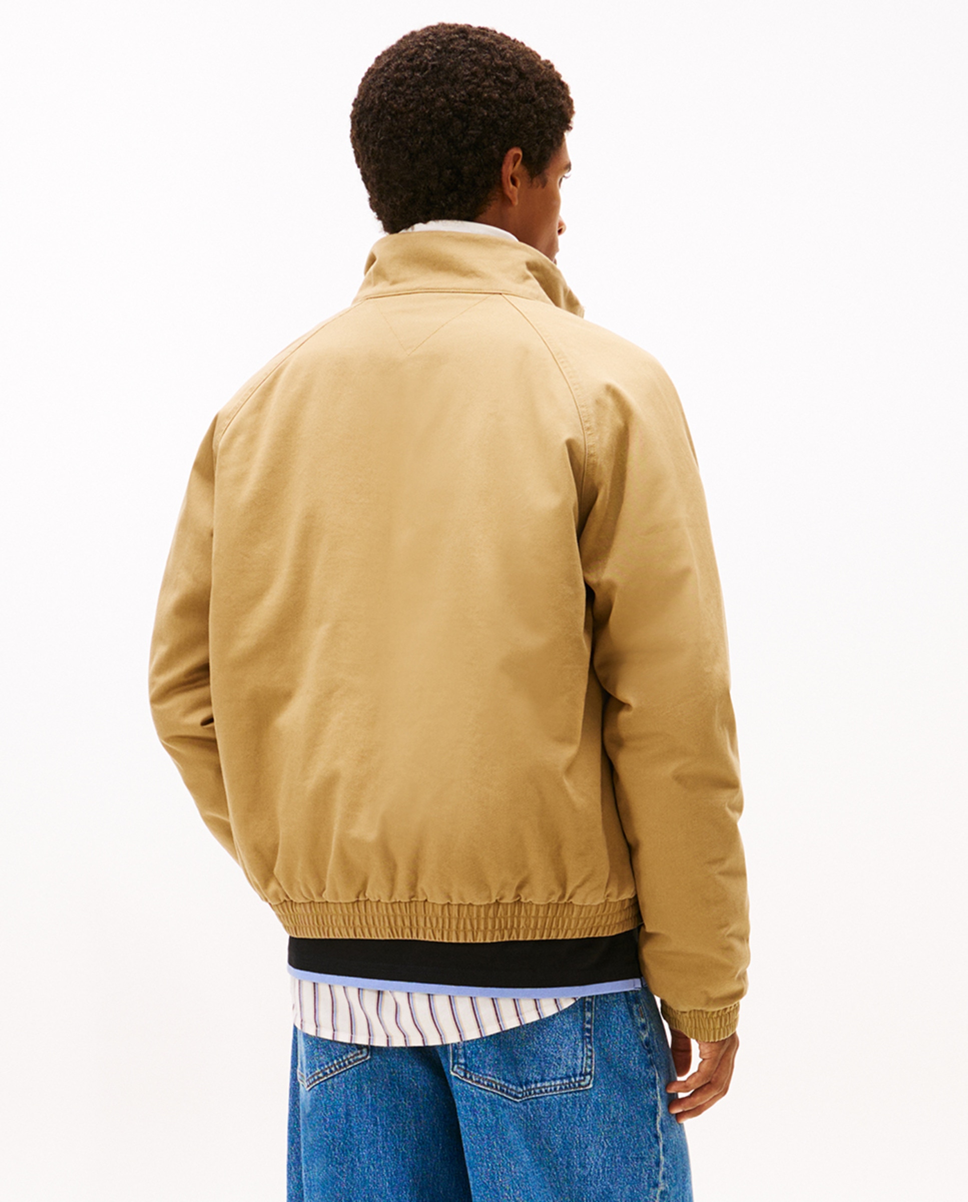 Casaco Tipo Blusão Bomber Relaxed Fit Castanho-claro-2
