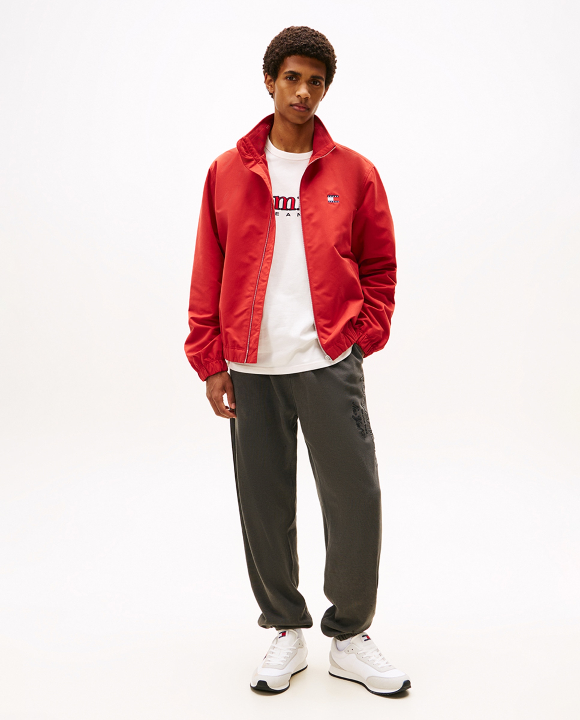Casaco Tipo Blusão Bomber Regular Fit Vermelho-5