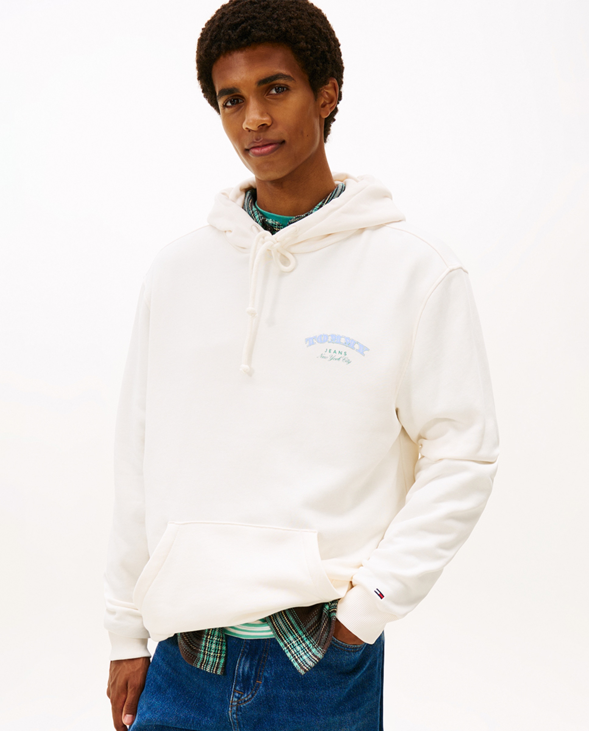 Sweatshirt regular fit com capuz Cru-1
