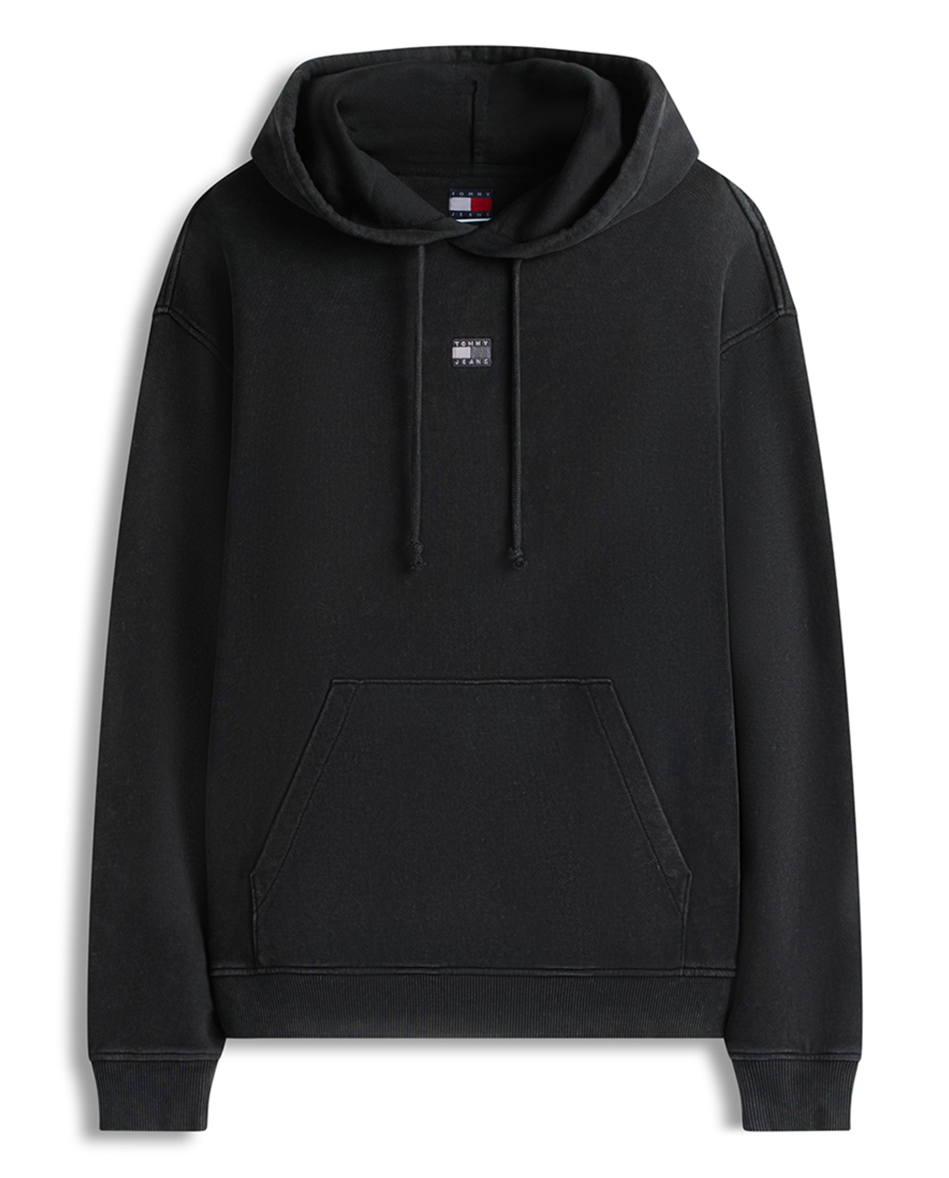 Sweatshirt Relaxed com Capuz Preto-4