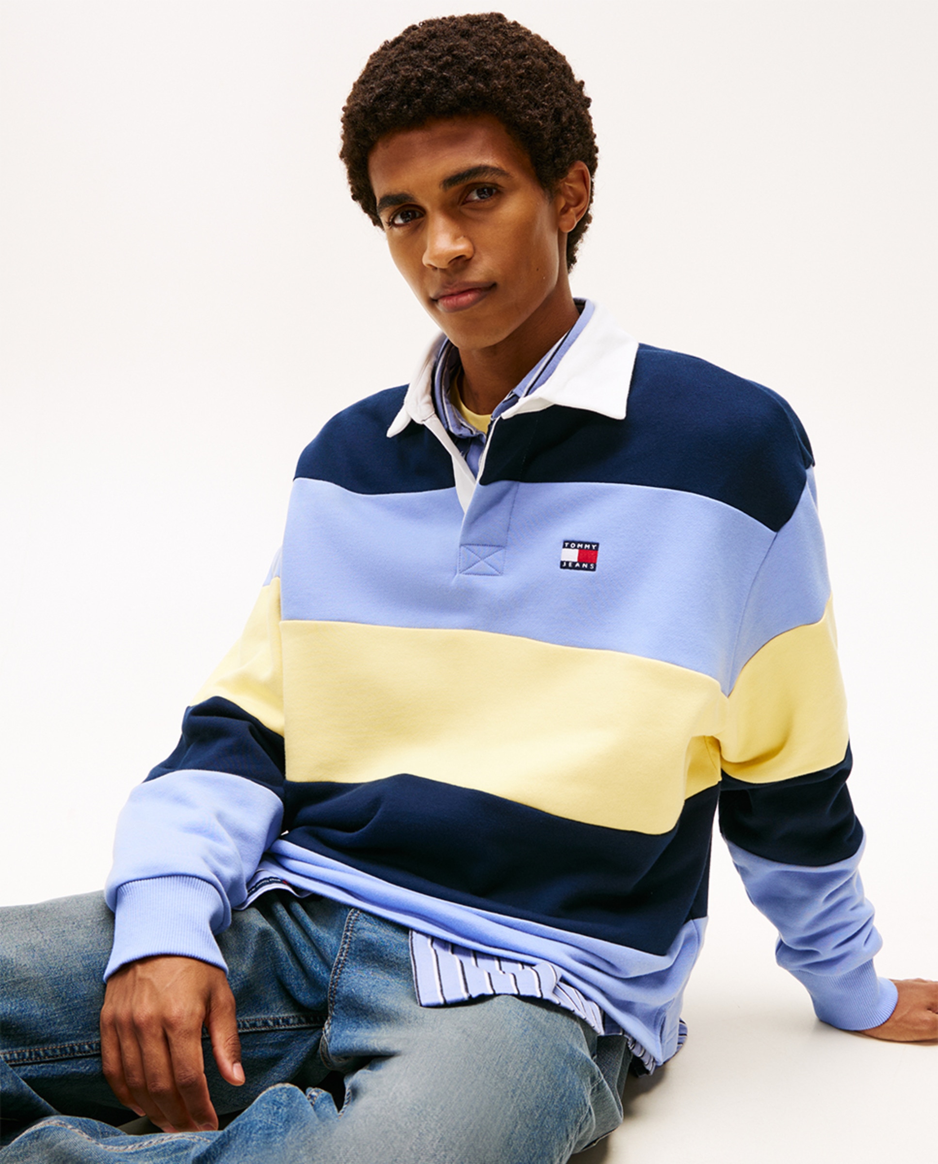 Polo Tipo Rubgy Relaxed Fit Multicolor-3