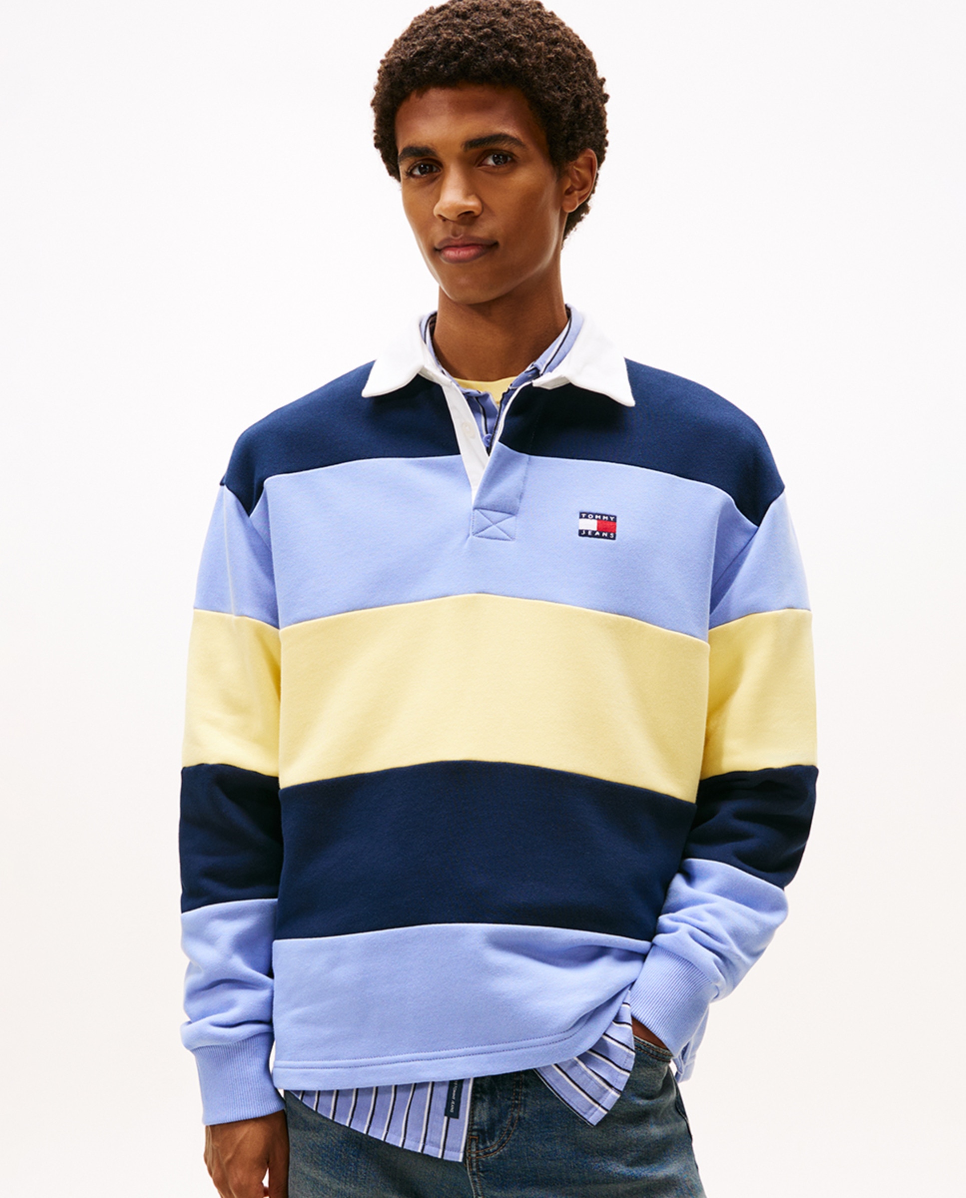 Polo Tipo Rubgy Relaxed Fit Multicolor-1