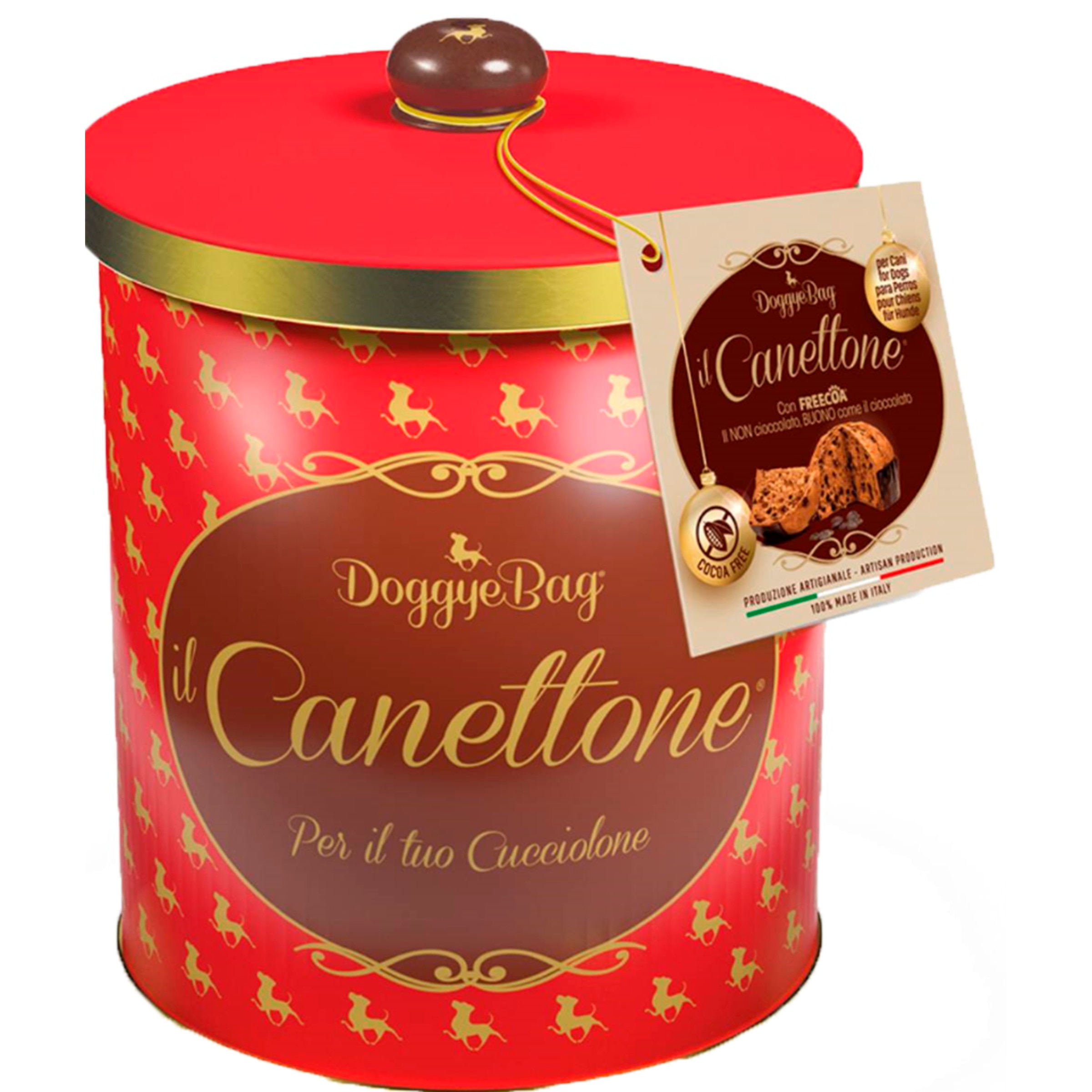 Canettone com Cacau lata 130 g