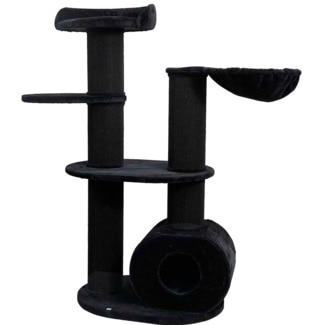 Arranhados Preto para Gato 78X58X156cm 1 unidade - Ebi