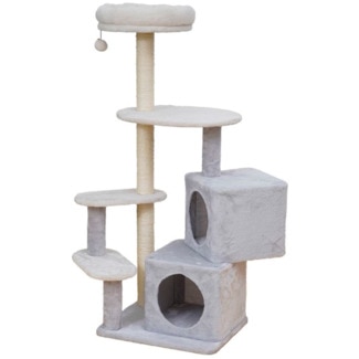Arranhador para Gato Beje 48X38X120cm 1 unidade - Ebi