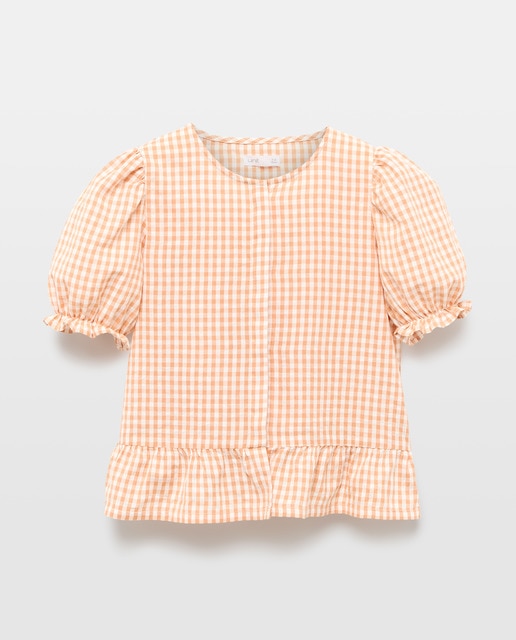 Imagen 0 de Blusa niña con lazos de rayas