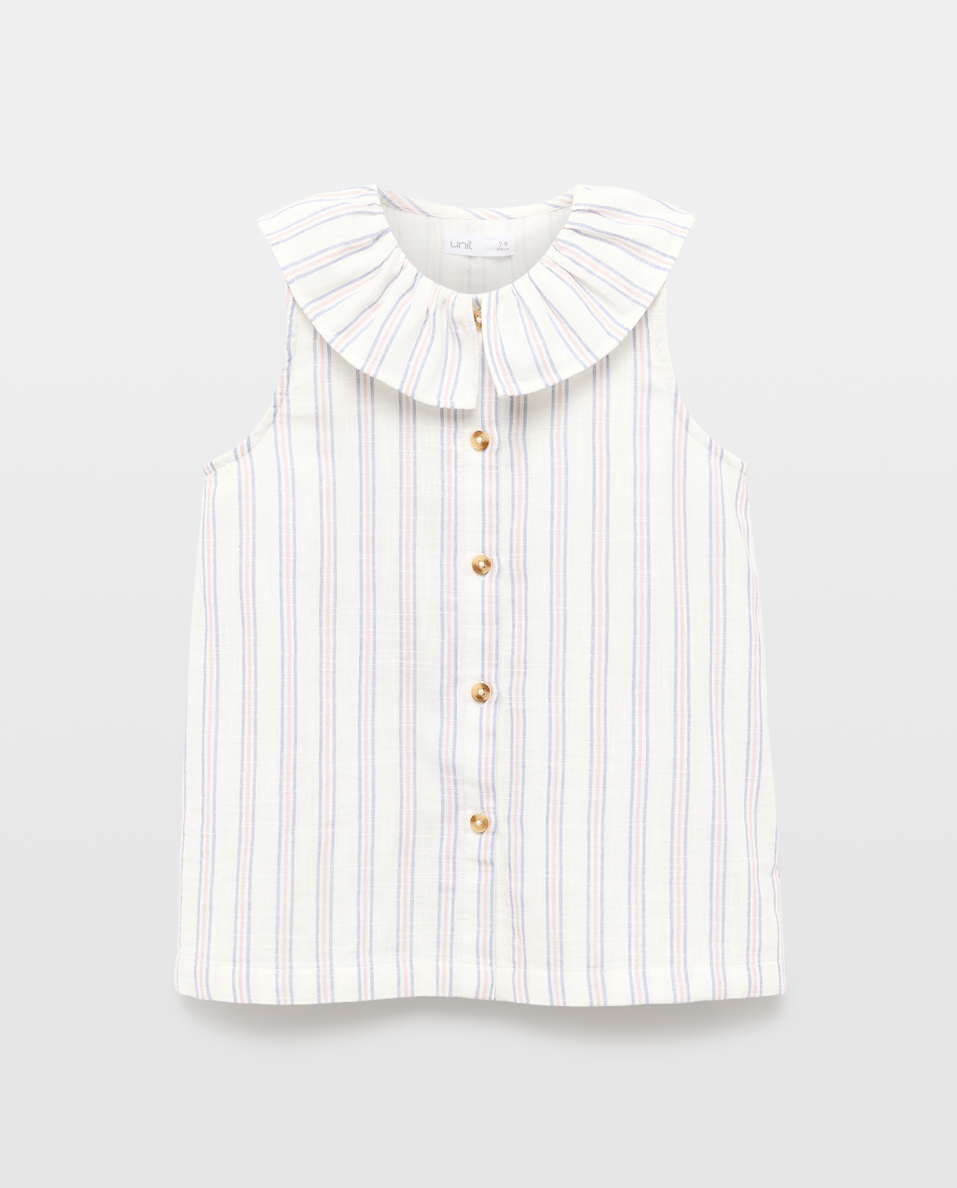 Imagen 0 de Blusa niña  de lino set