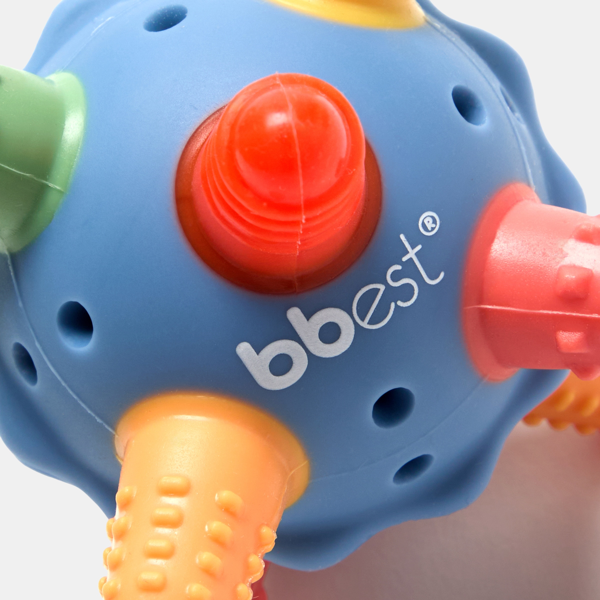 Mordedor de Silicone Bola Multicolor-2