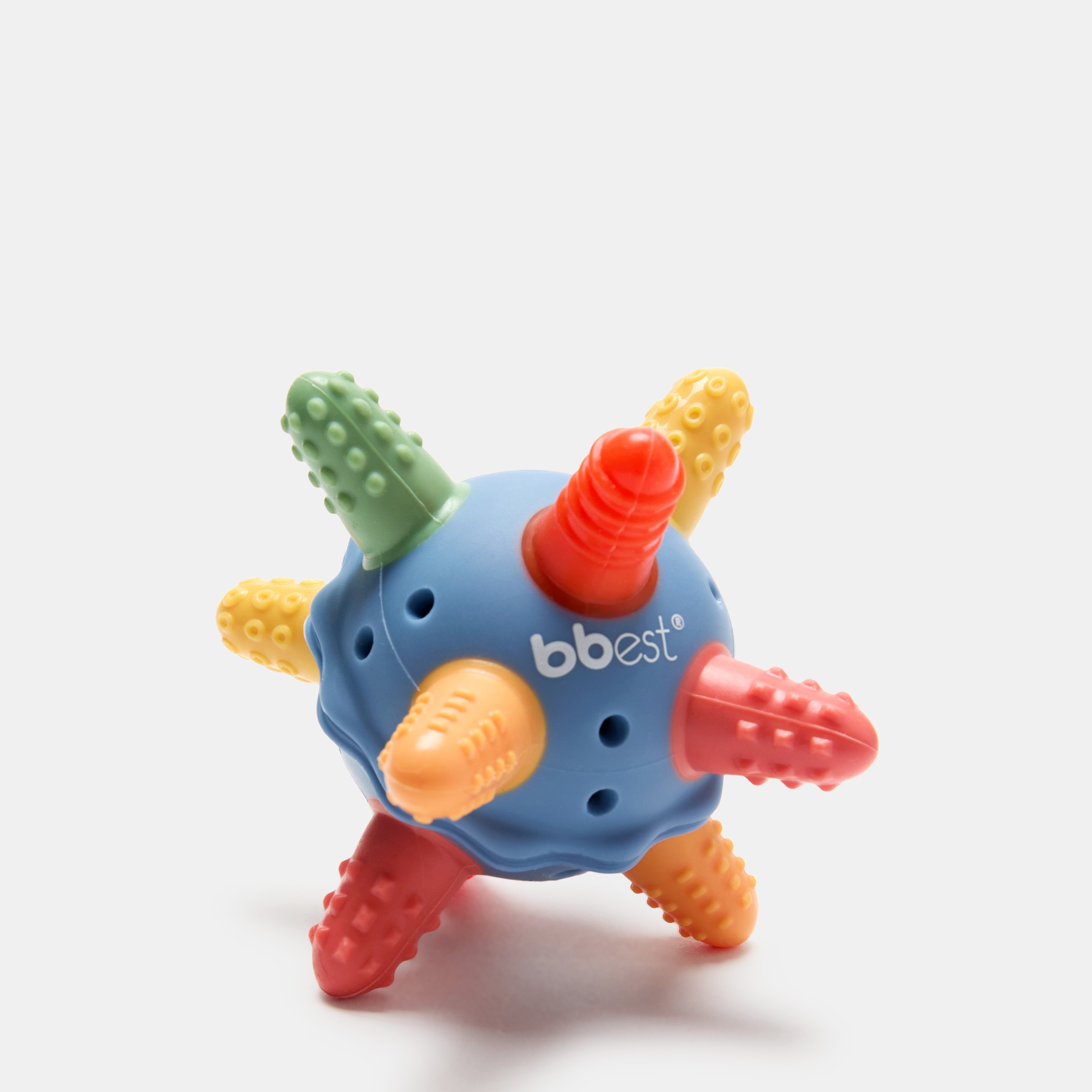 Mordedor de Silicone Bola Multicolor-1