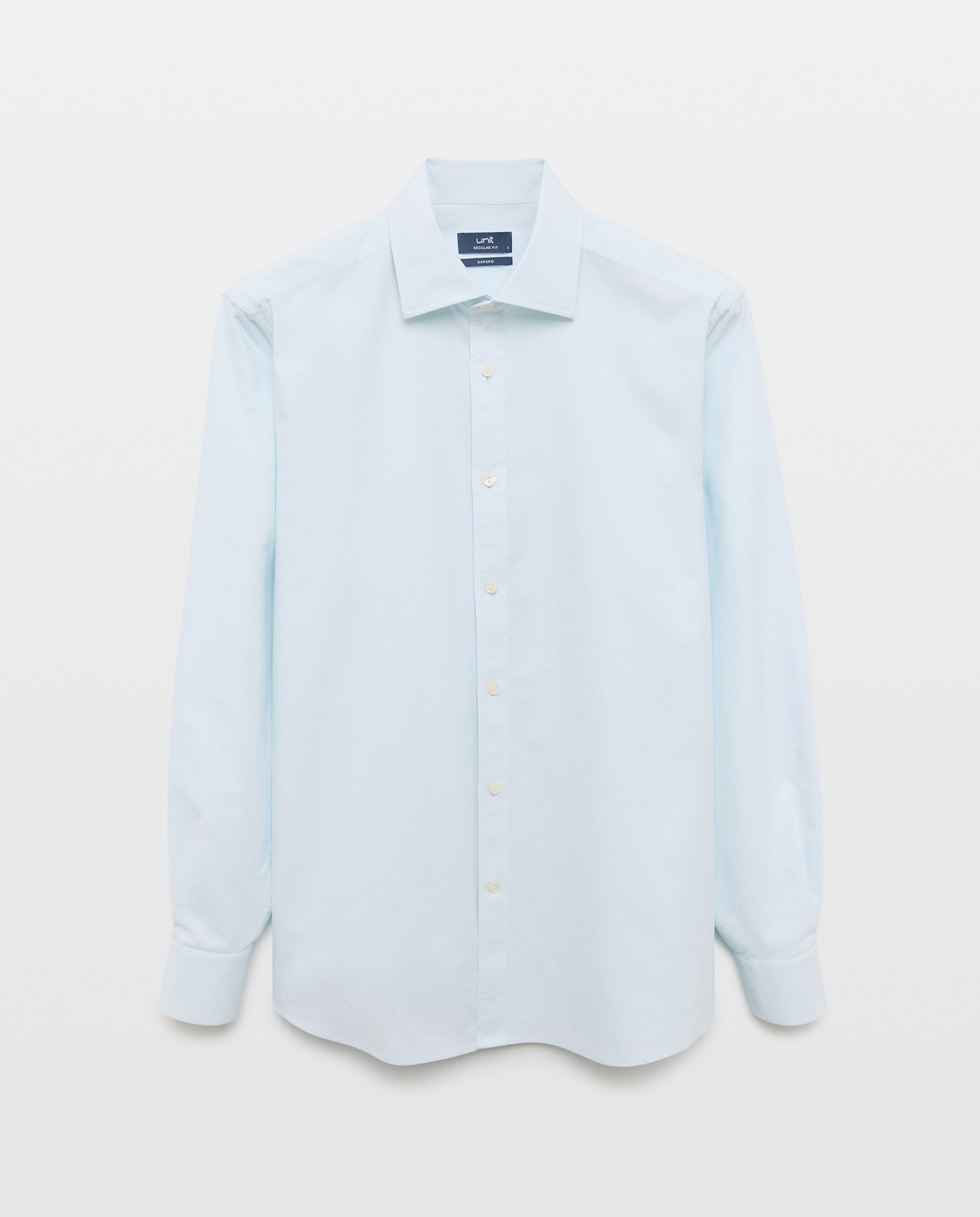 Camisa sport hombre oxford lisa 582 Verde agua-4