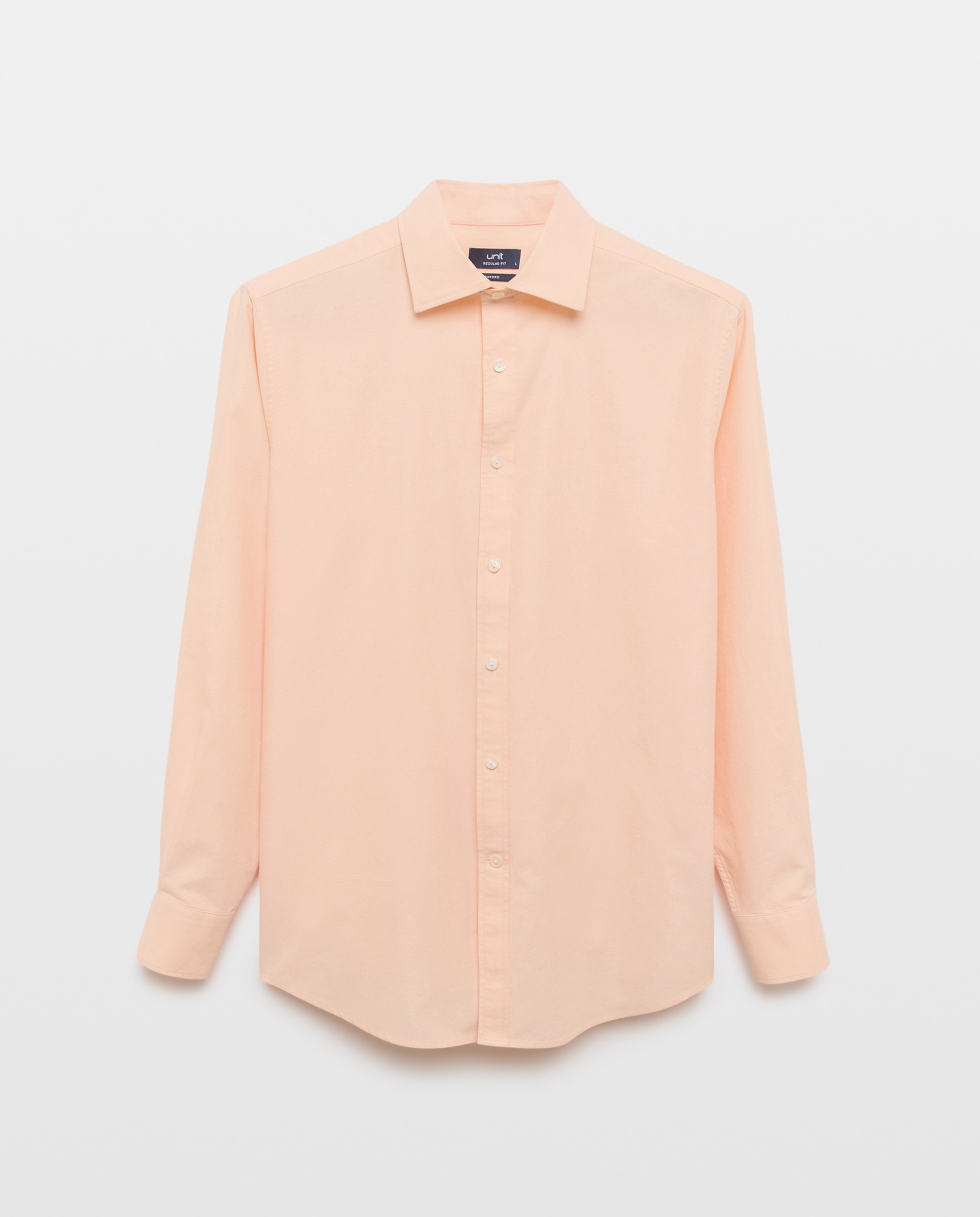 Camisa sport hombre oxford lisa 660 Naranja-4