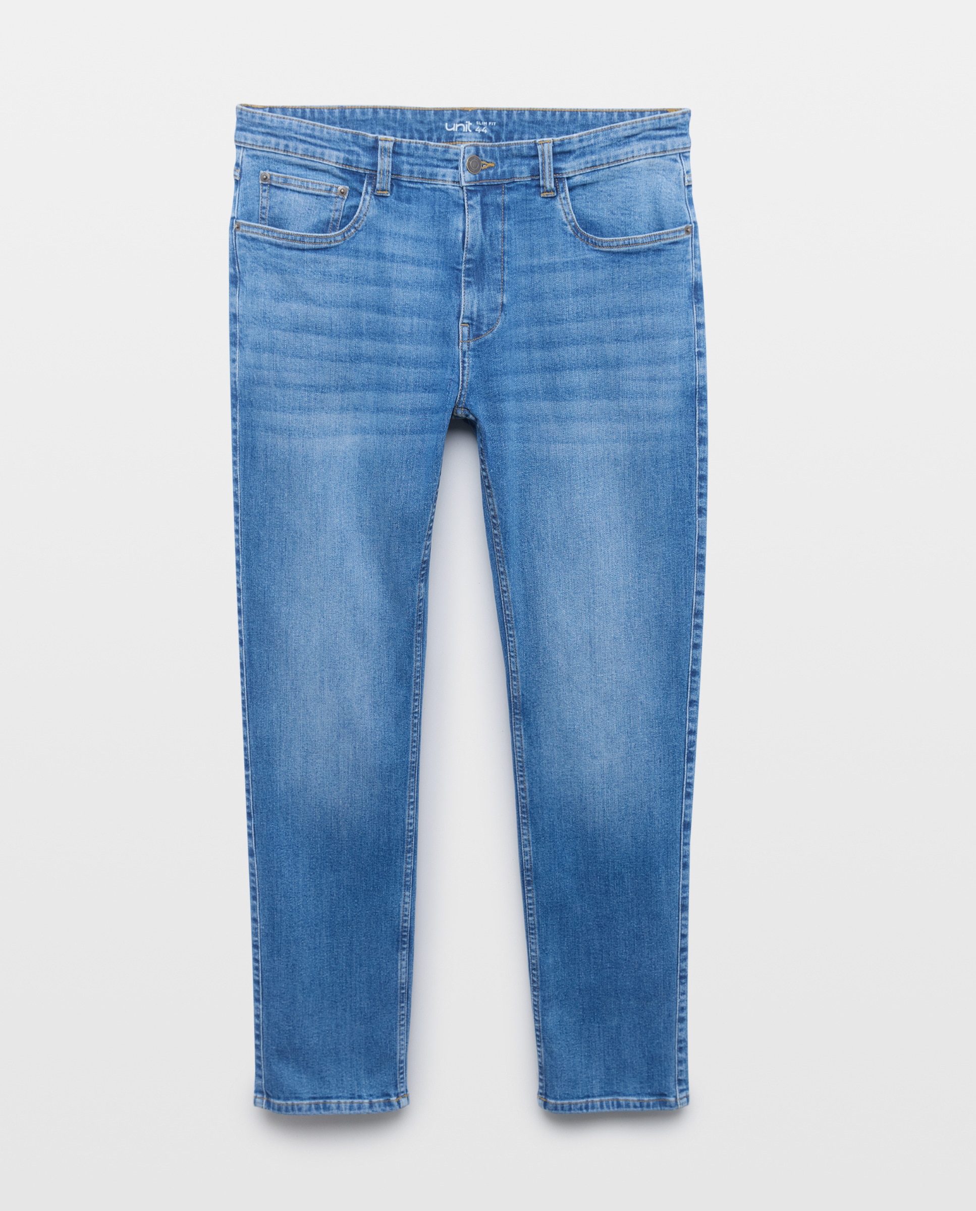 Pantalón vaquero hombre slim fit Azul pálido-4