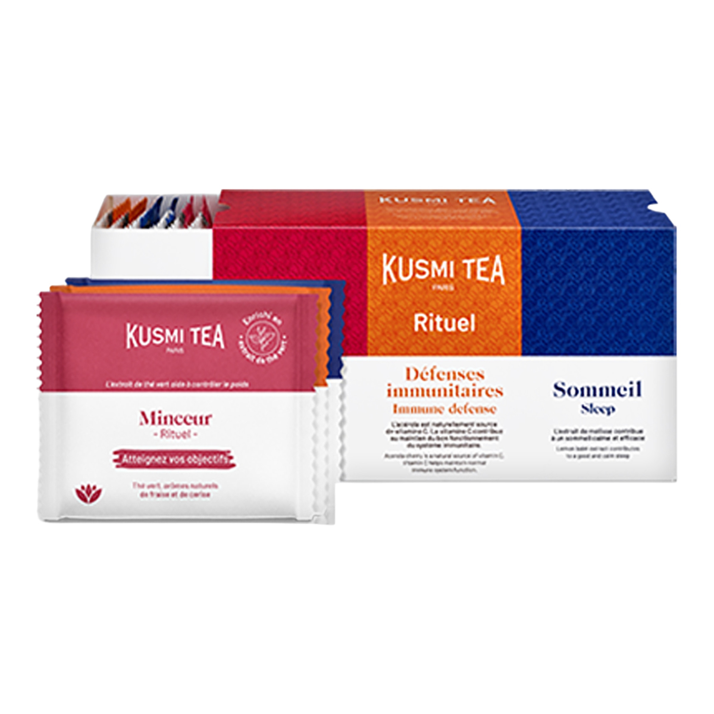 Imagen 0 de Tés surtidos Ritual Kusmi Tea 24 bolsitas