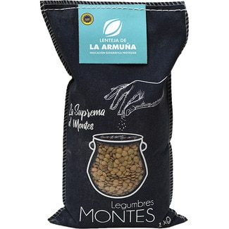 lenteja extra IGP de la Armuña saco 1 kg - Montes