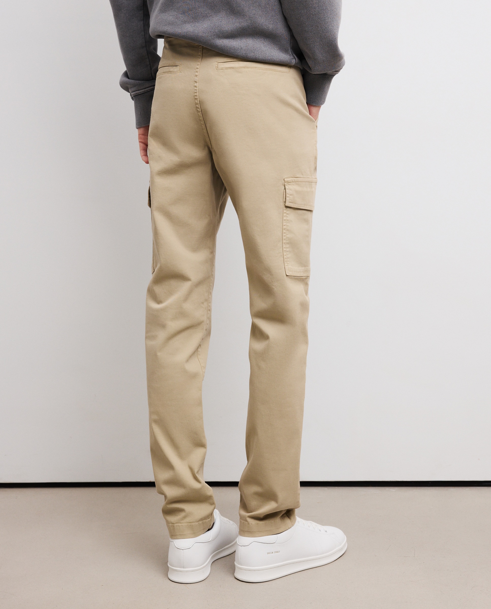 Calças sportswear de homem Bege-3