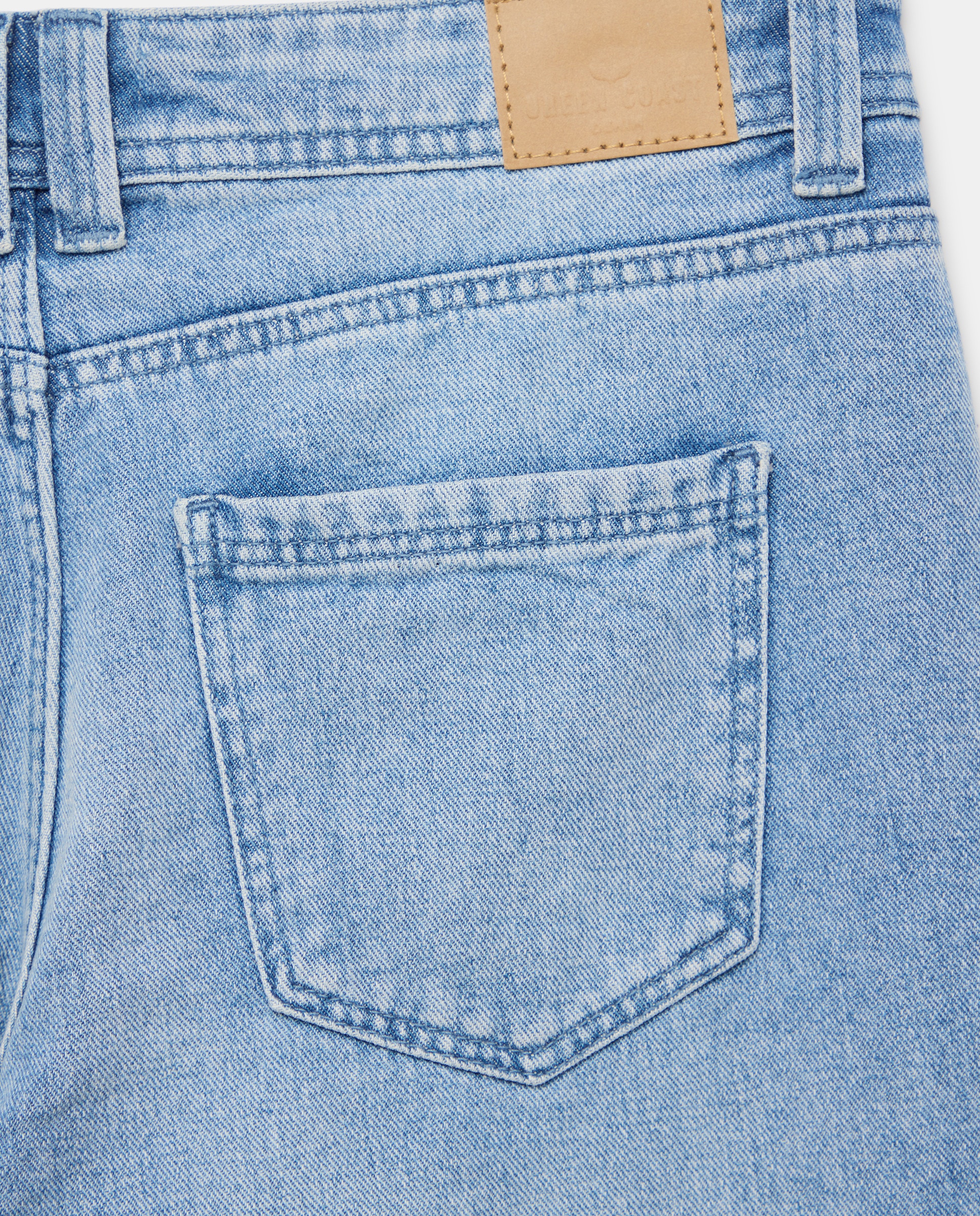 Calças Wide Leg Perfuradas Azul-índigo-5