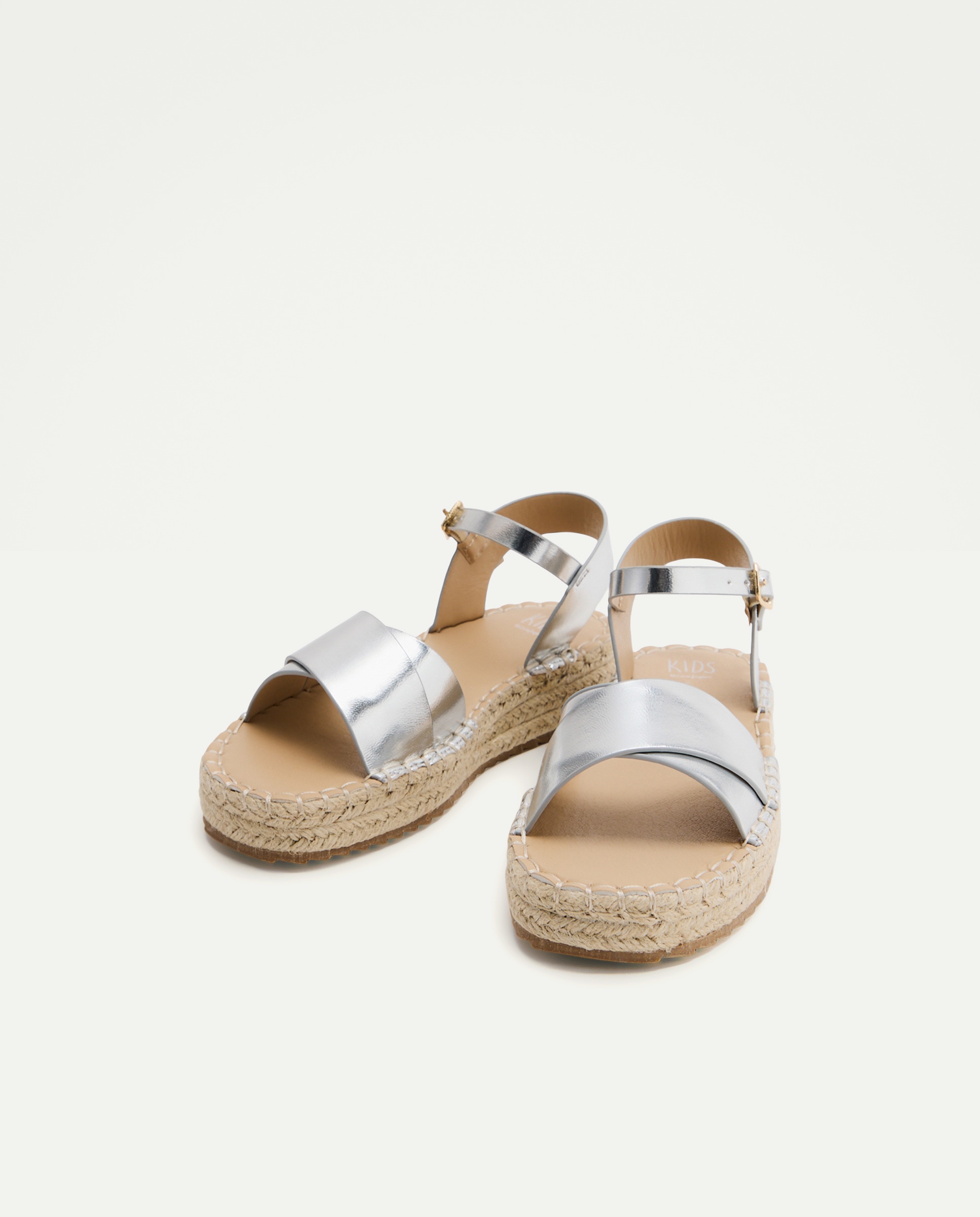 Sandálias com Plataforma Prata-2