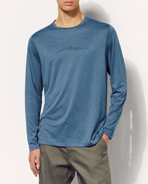 Imagen 0 de Camiseta de manga larga de montaña de hombre Mountain Pro