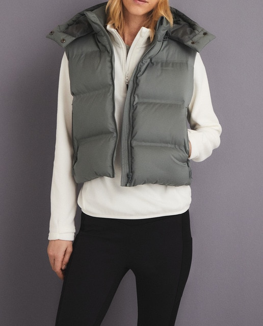 Imagen 0 de Chaleco con relleno de fibra hueca de montaña de mujer