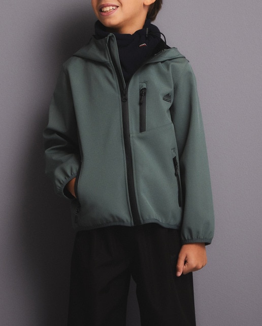 Imagen 0 de Softshell con capucha de montaña de niño