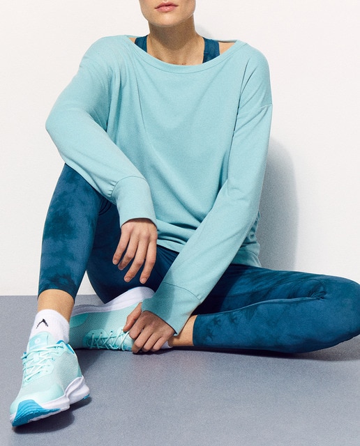 Imagen 0 de Sudadera ligera de cuello caja Sportcasual de mujer Boomerang