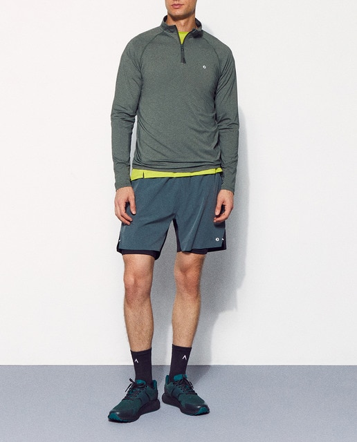 Imagen 0 de short 2 en 1 de running de hombre